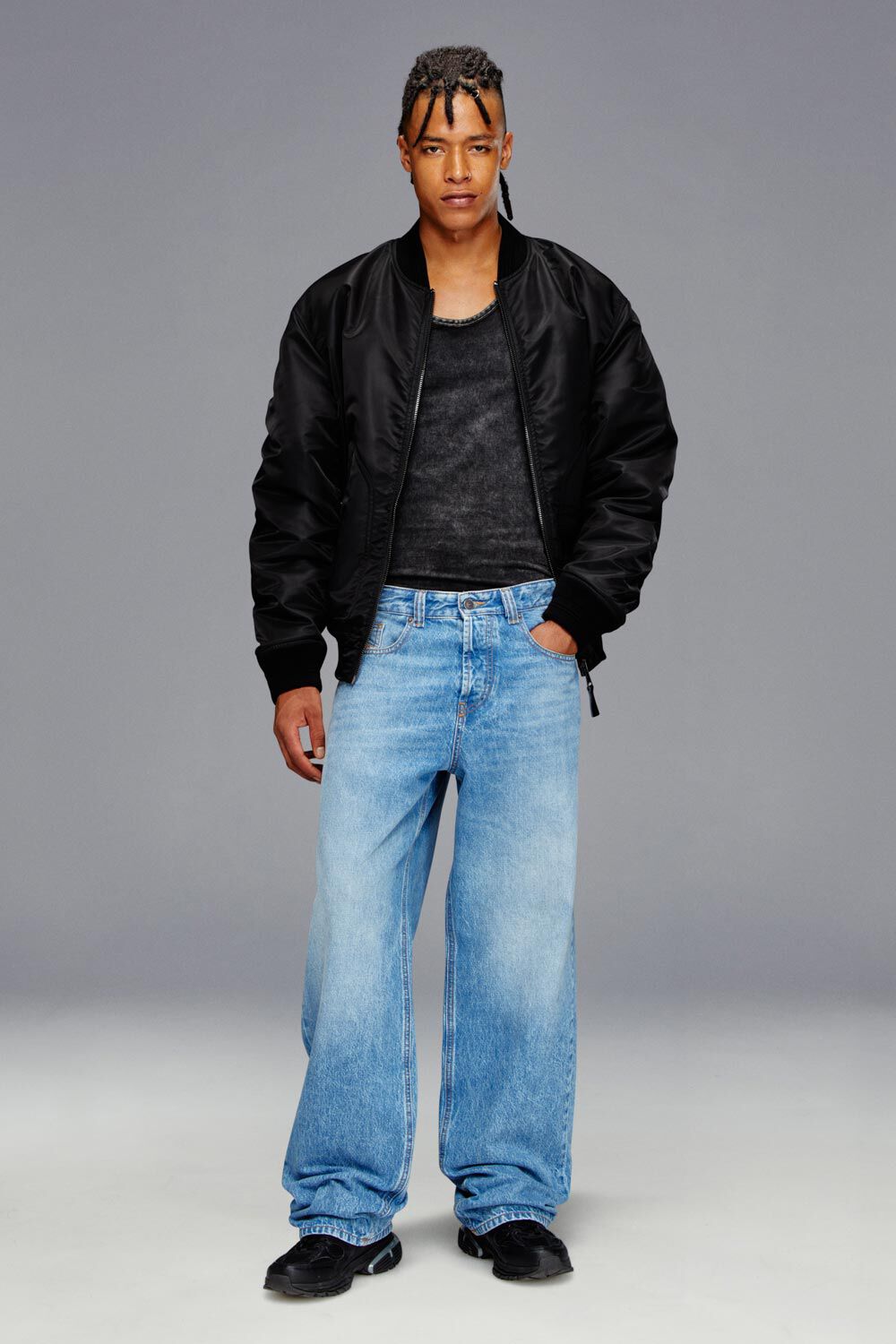 パンツ DIESEL straight wide buggy denim Diesel Denim Guide: find out your favourite Jeans | Diesel