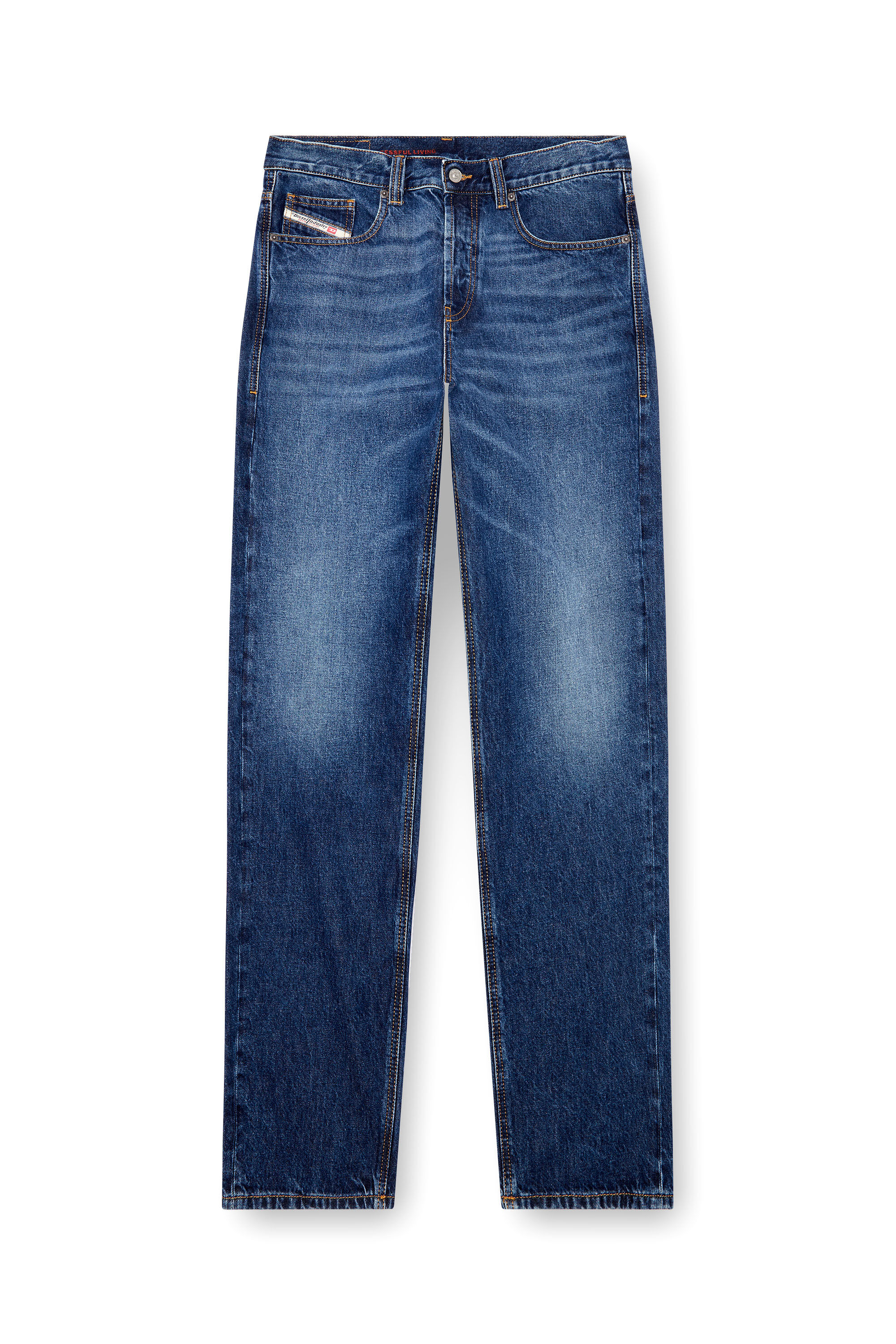 Men's Regular Skater Jeans | Dark blue | Diesel 2010 D-Macs