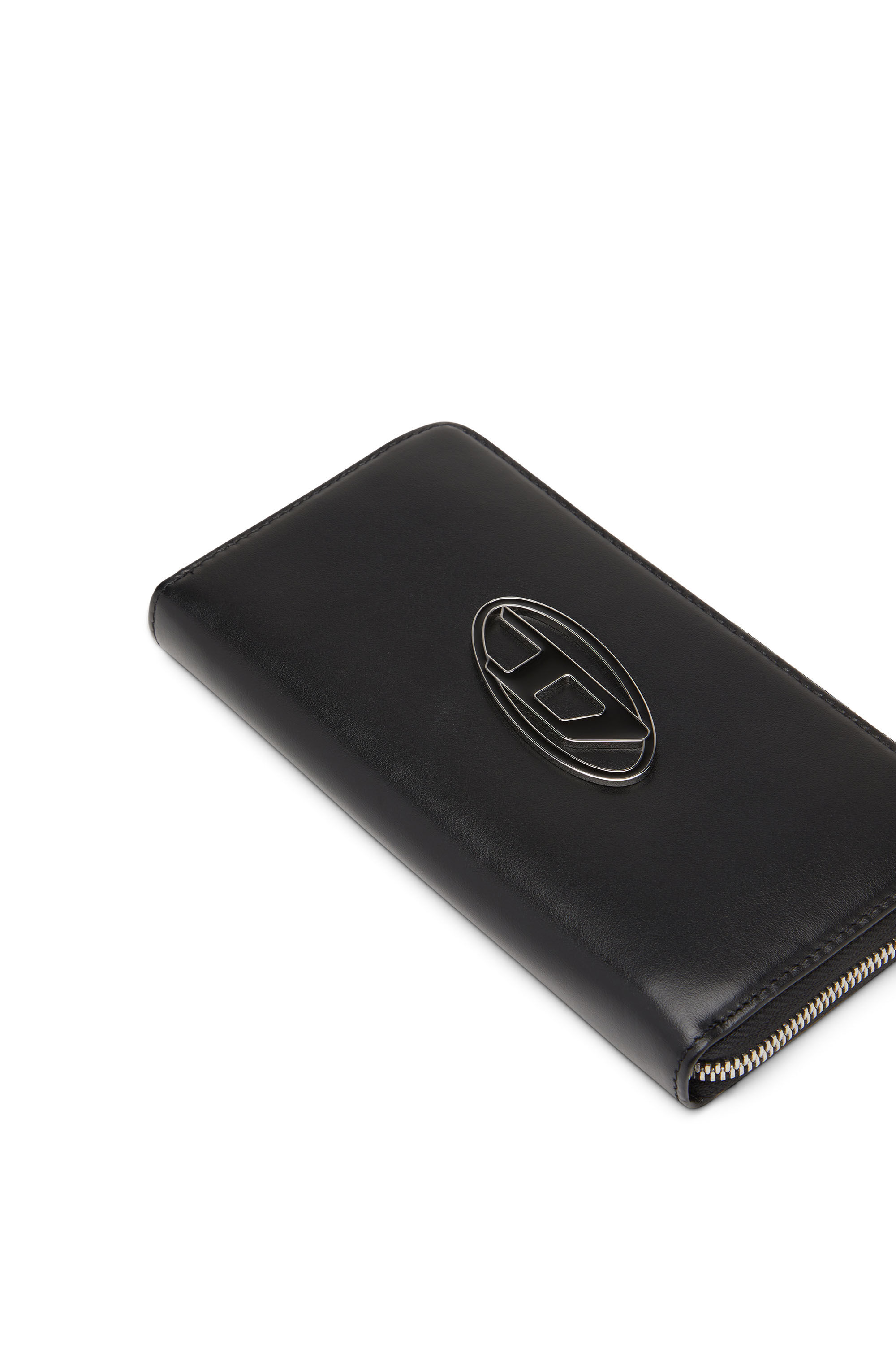 GARNET Woman: Zip-around wallet in nappa leather | Diesel