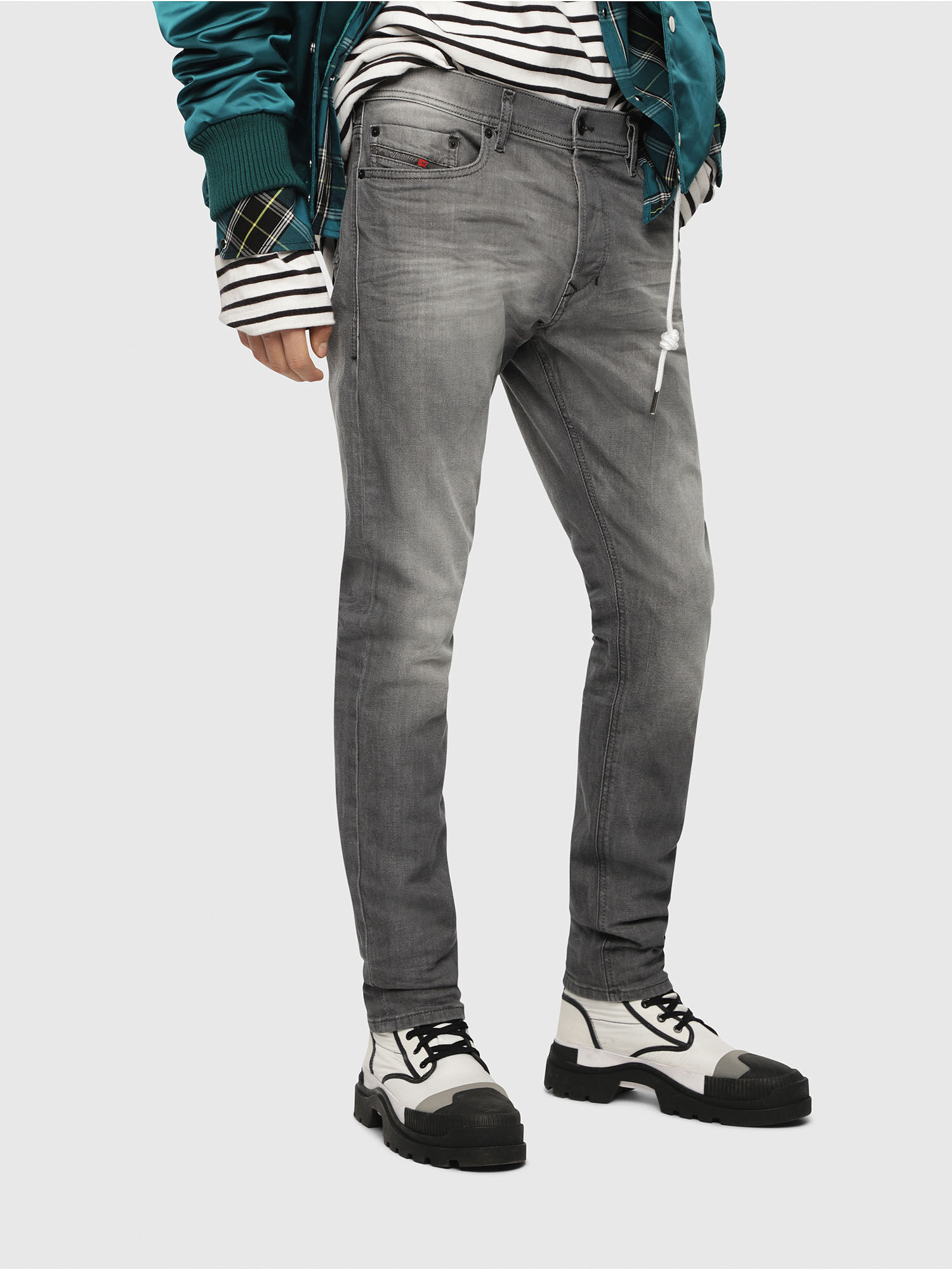diesel tepphar slim carrot grey