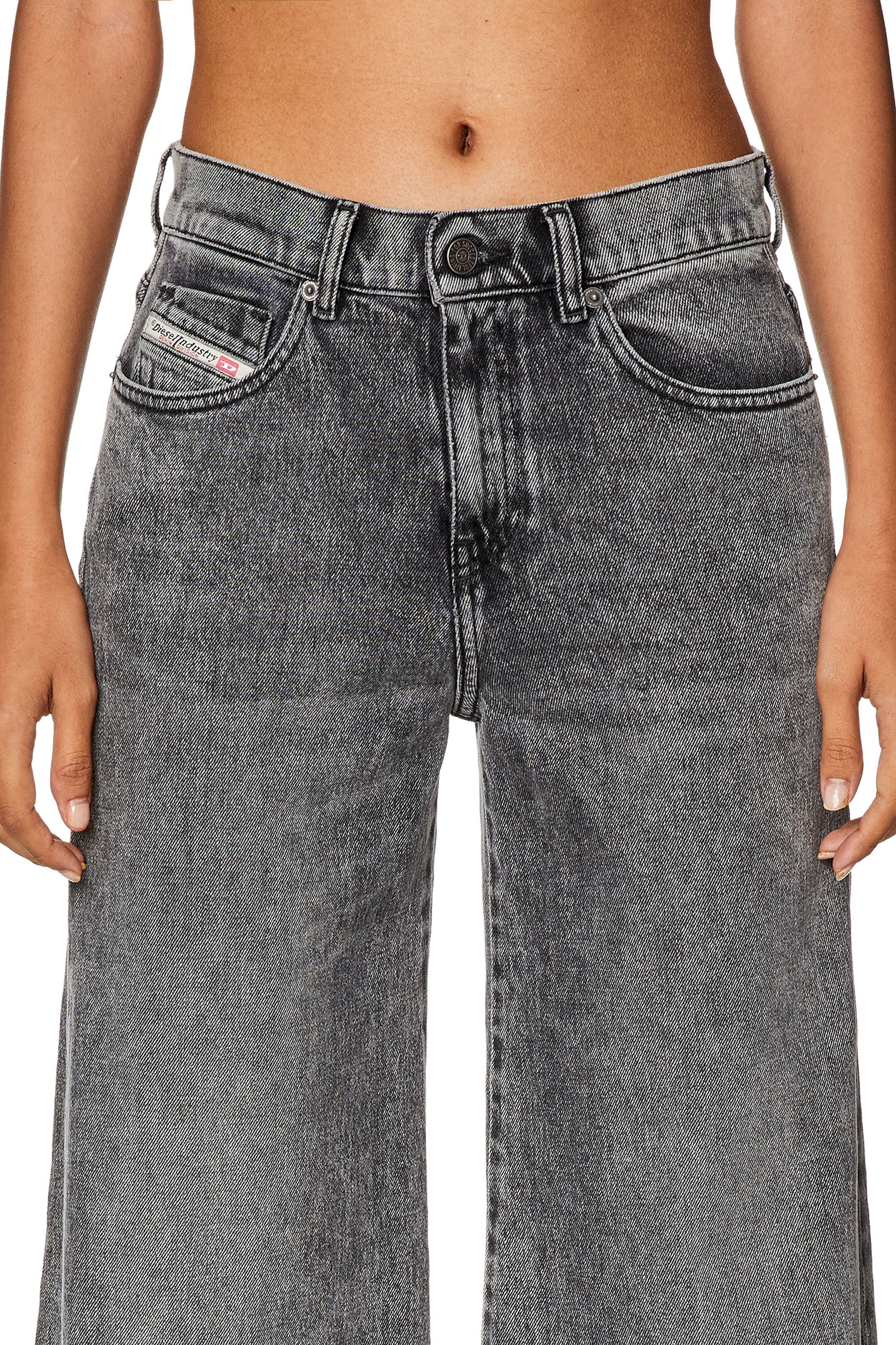 Women's Bootcut and Flare Jeans | Grey | Diesel 1978 D-Akemi