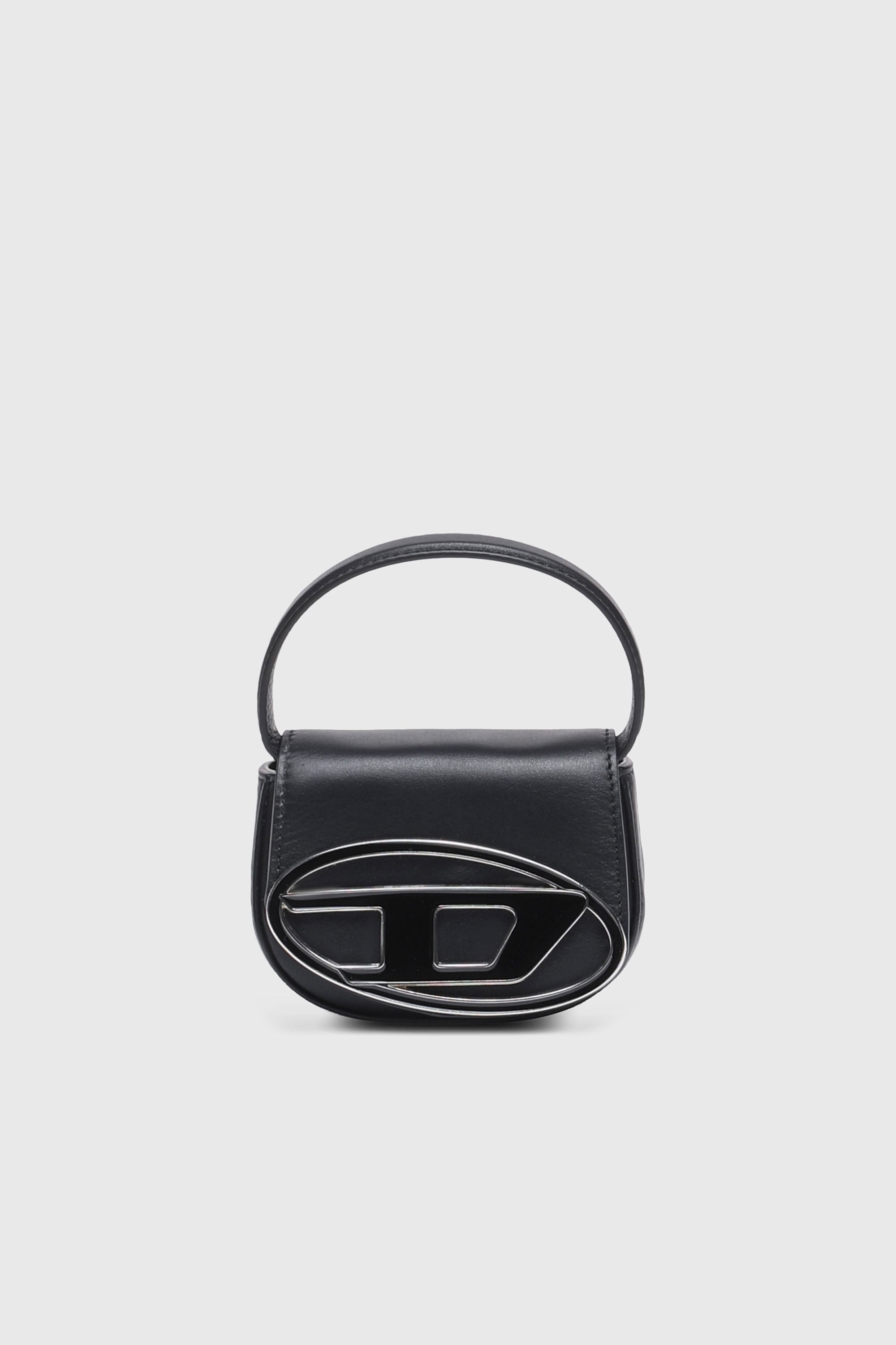 1DR XS Bag Woman: leather mini Bag with D logo plaque | Diesel