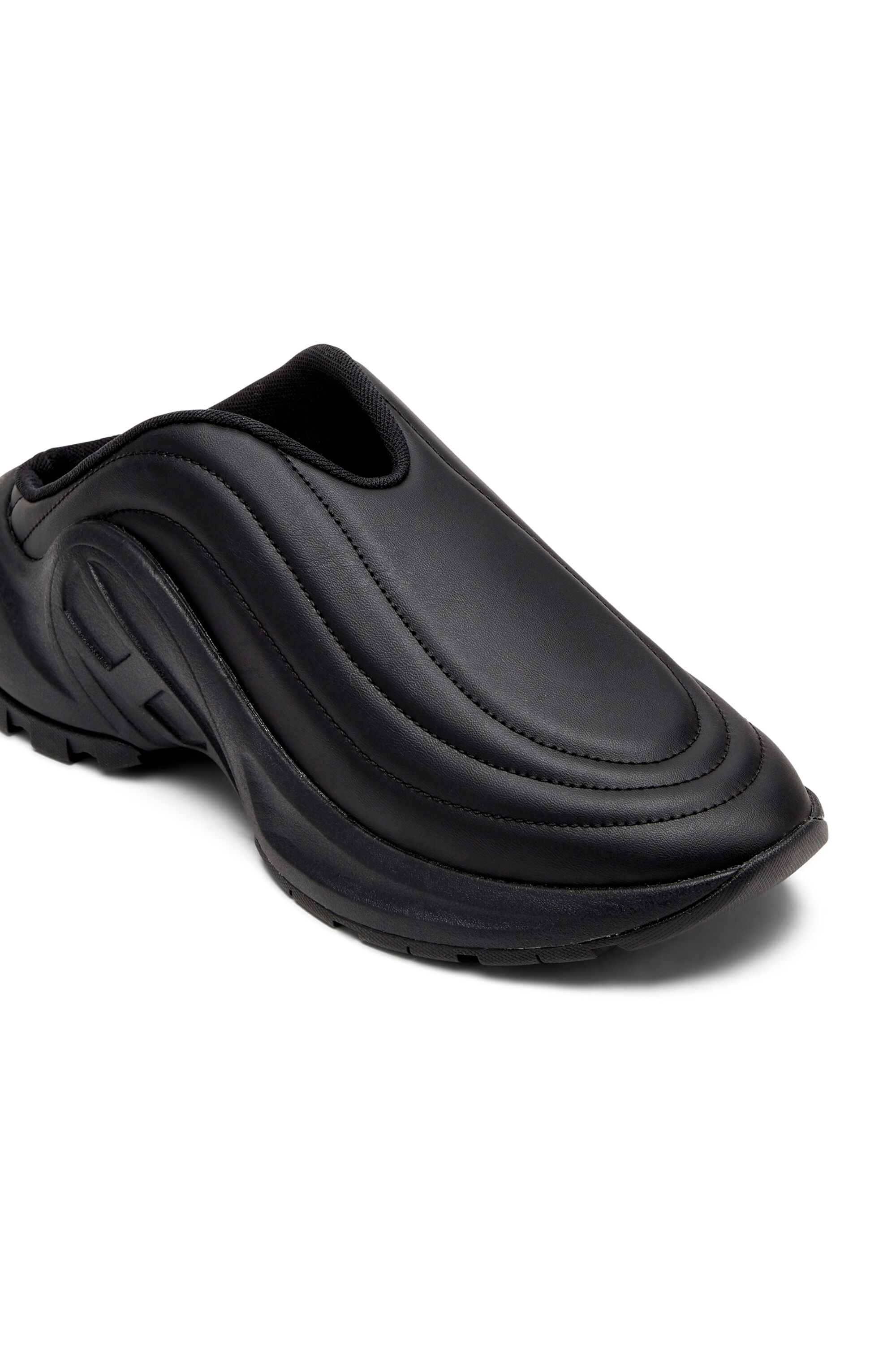 【公式】フジのお歳暮・冬ギフト | mules S-D-Runner-Matte Women's Black Diesel | 靴