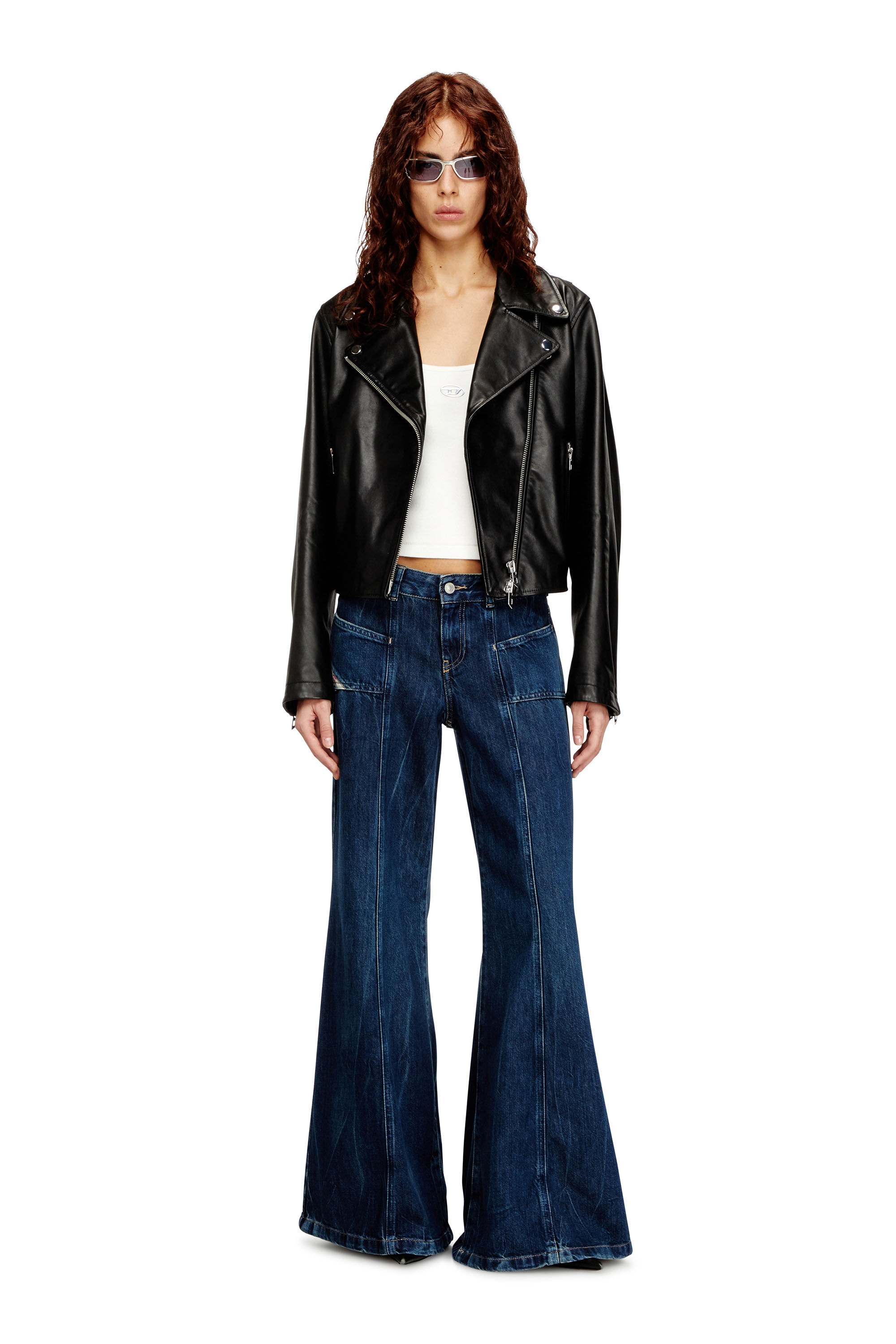Women's Flare Jeans | Medium blue | Diesel D-Akii