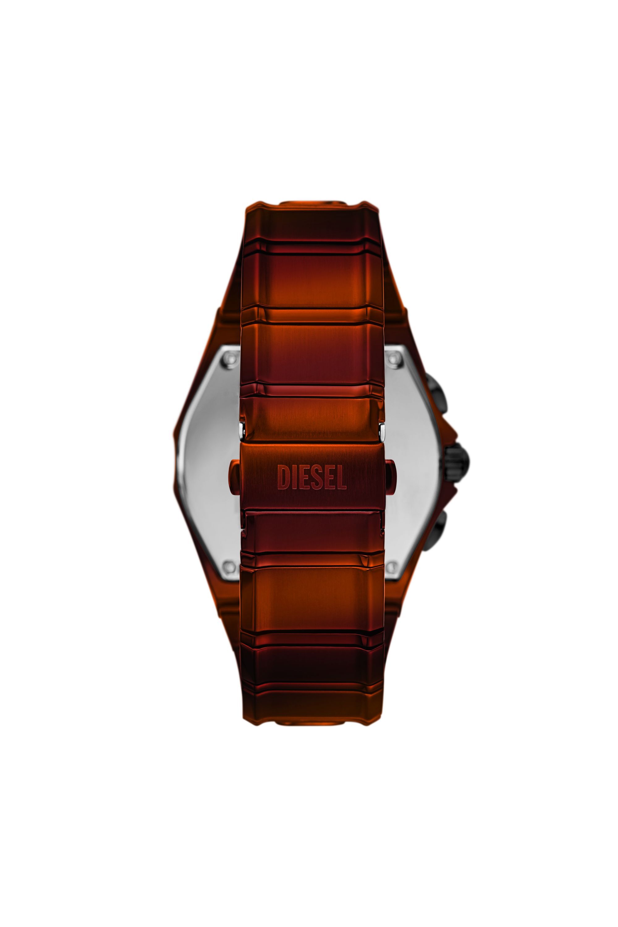Men's D-Curve red stainless steel watch | Red | Diesel