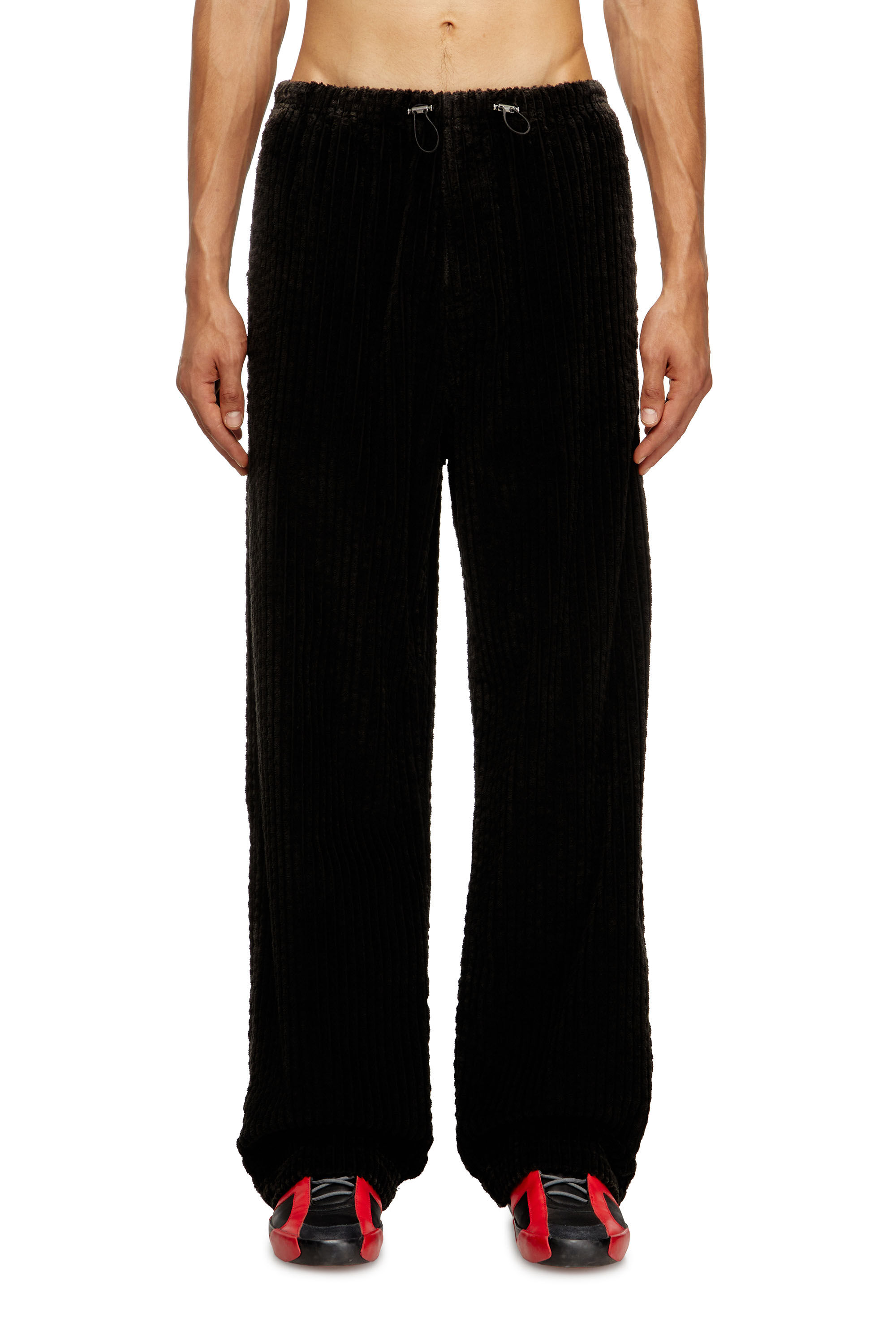 パンツ everyone corduroy belted pants BLACK XL Field trousers in heavy corduroy in black — S.E.H Kelly