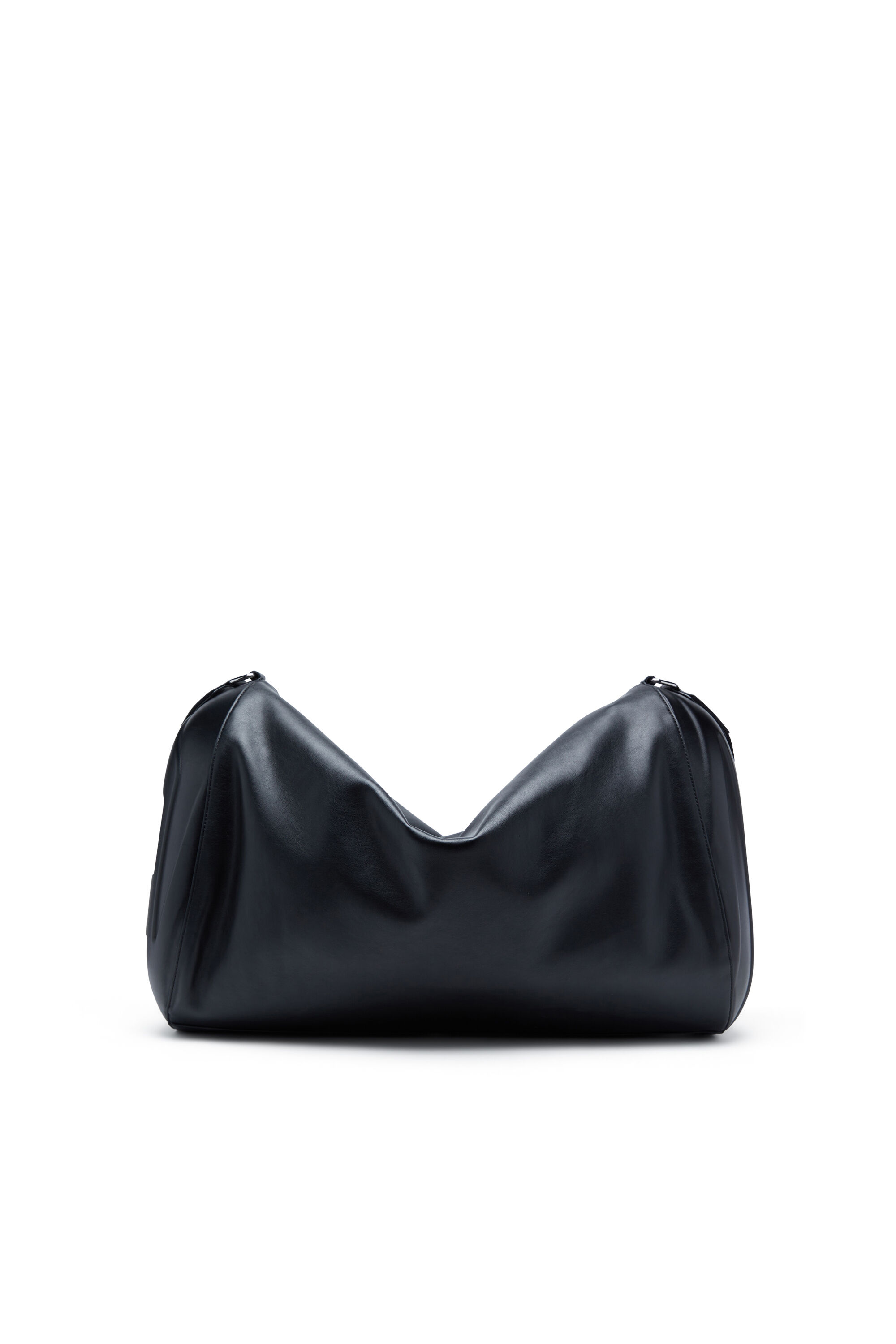 Women's Load-D-Duffle bag with hard-shell logo sides | Black