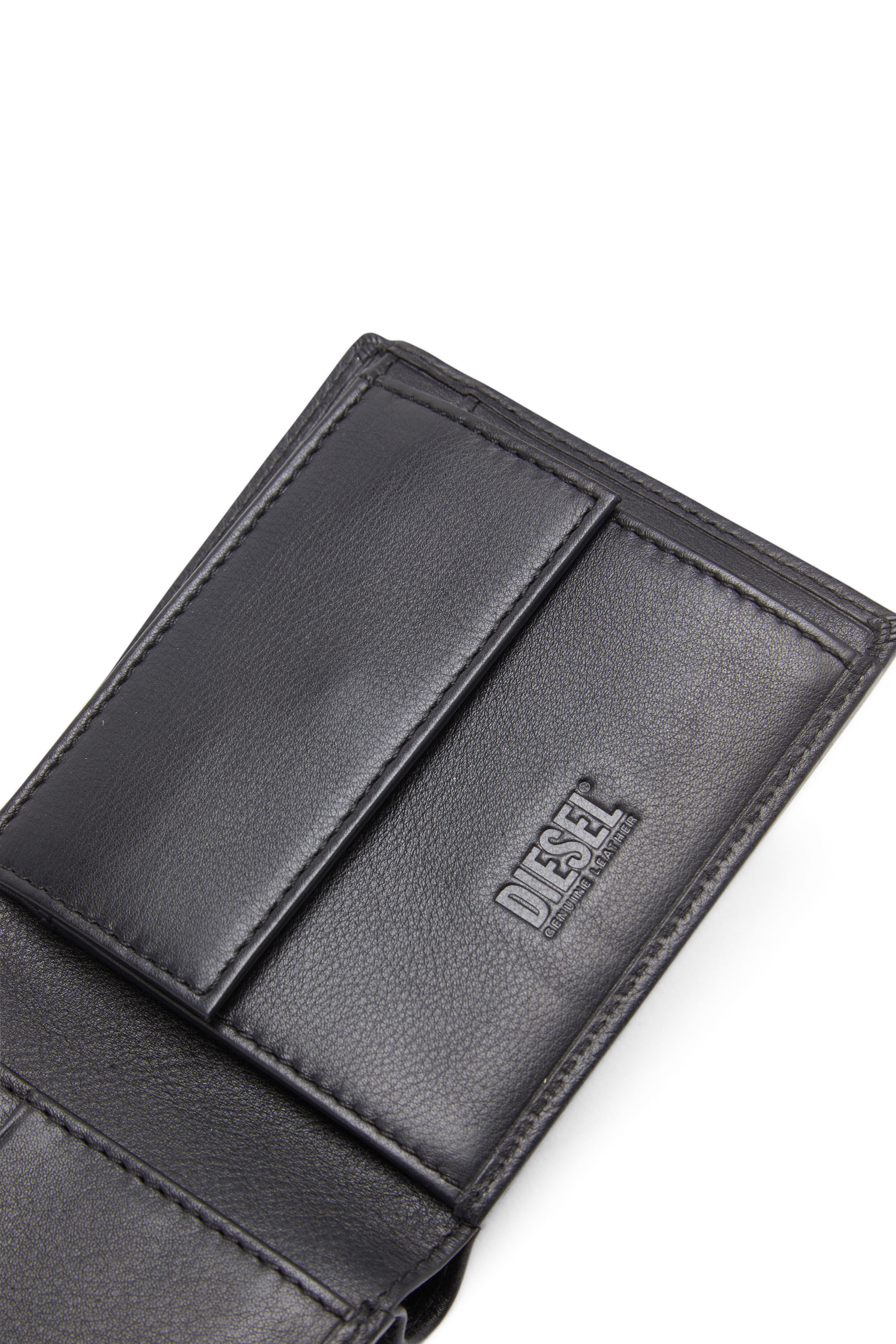 Diesel's wallets for Man | Diesel MEDAL-D BI-FOLD COIN S