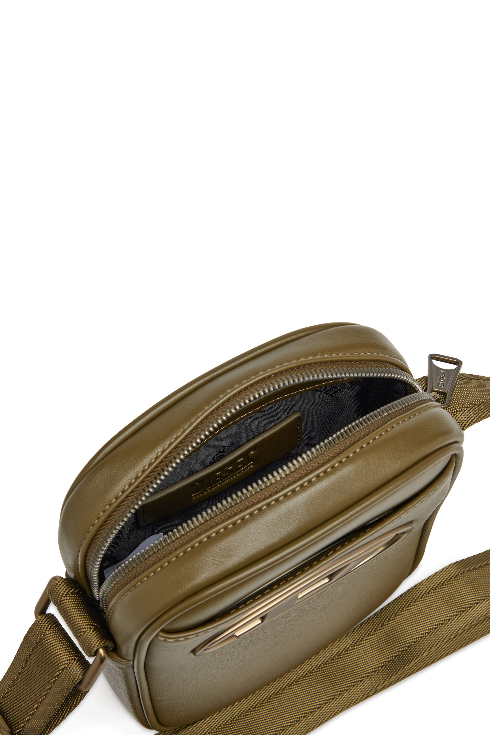 Men's Holi-D-Crossbody bag in PU and neoprene | Green | Diesel