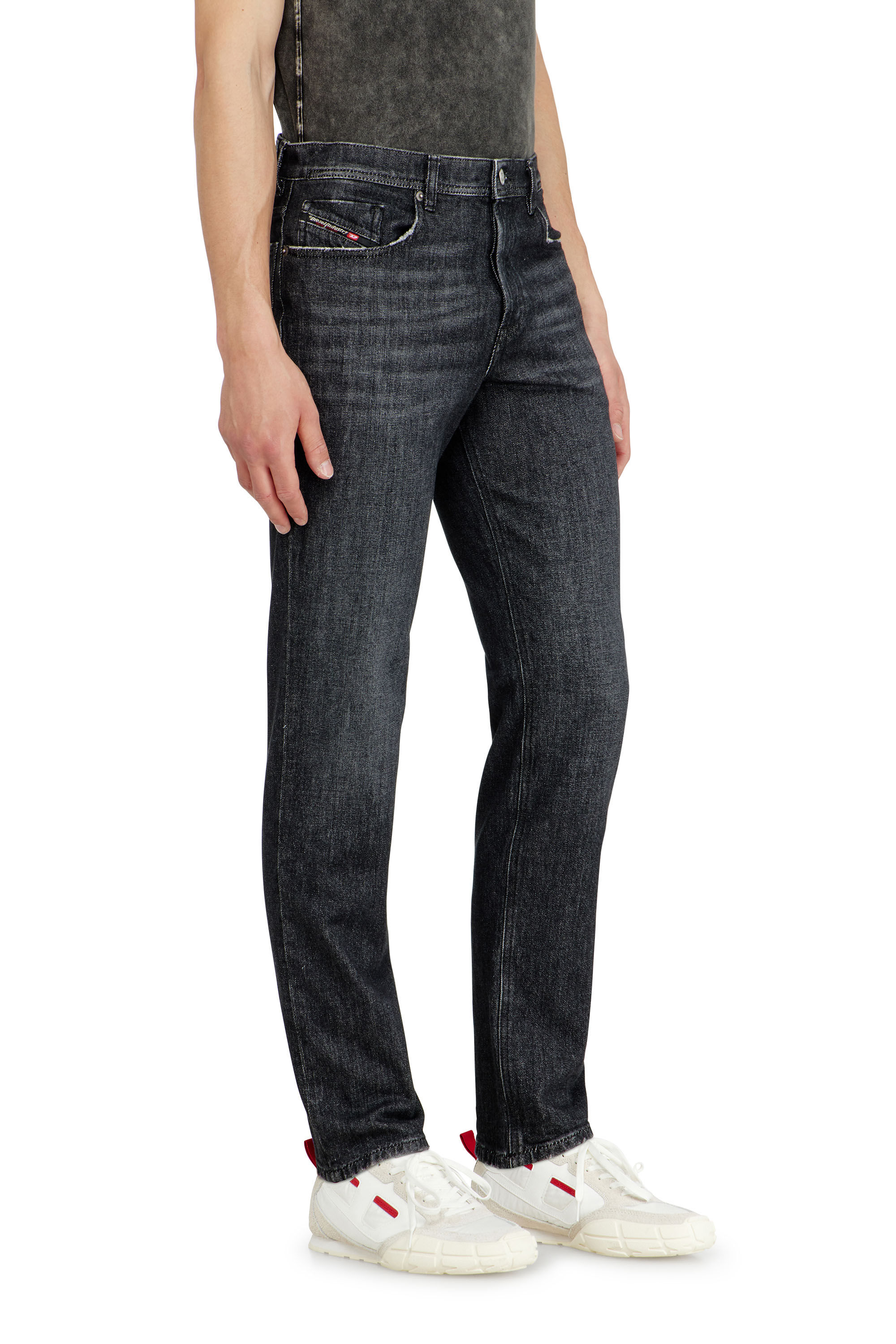 Diesel - Man's Regular Jeans 2023 D-Finitive 09P79, Black/Dark grey - 6