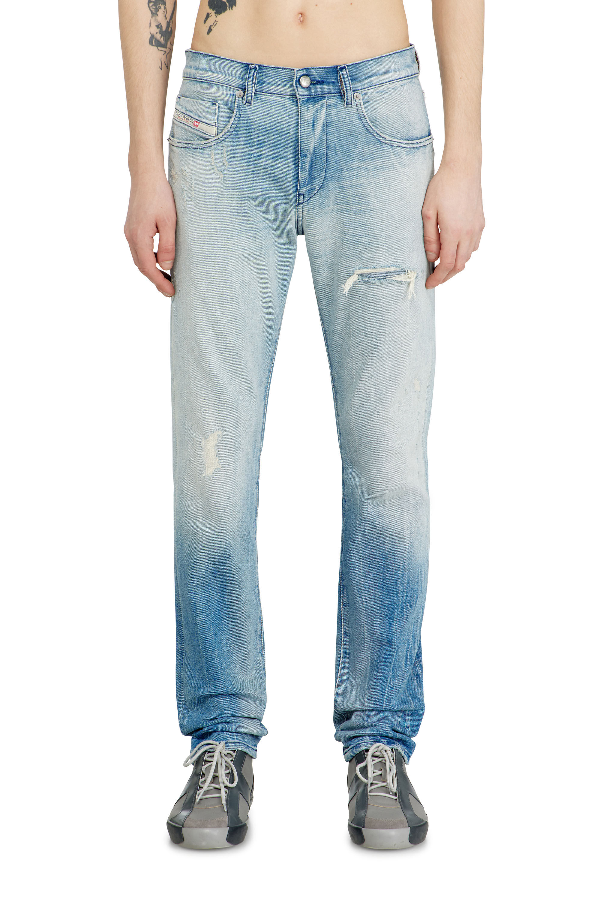 新品　ディーゼル　2019 D-STRUKT　ジーンズ　38　スリムスタイル Men's Slim Jeans | Regular Waist 2019 D-StruktLight Blue | Diesel TR