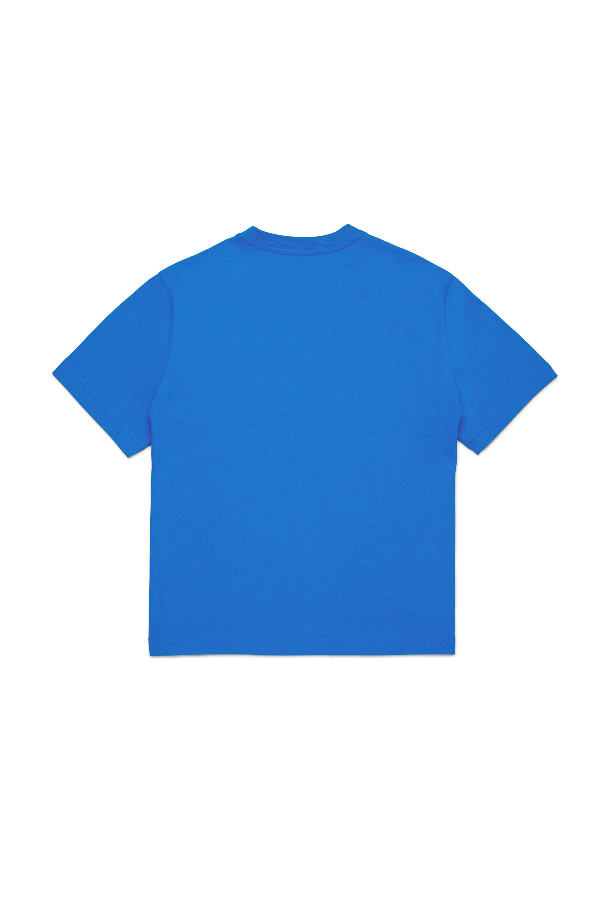 T-shirt with Oval D outline logo | Blue | 4-16 YEARS Boys | Diesel