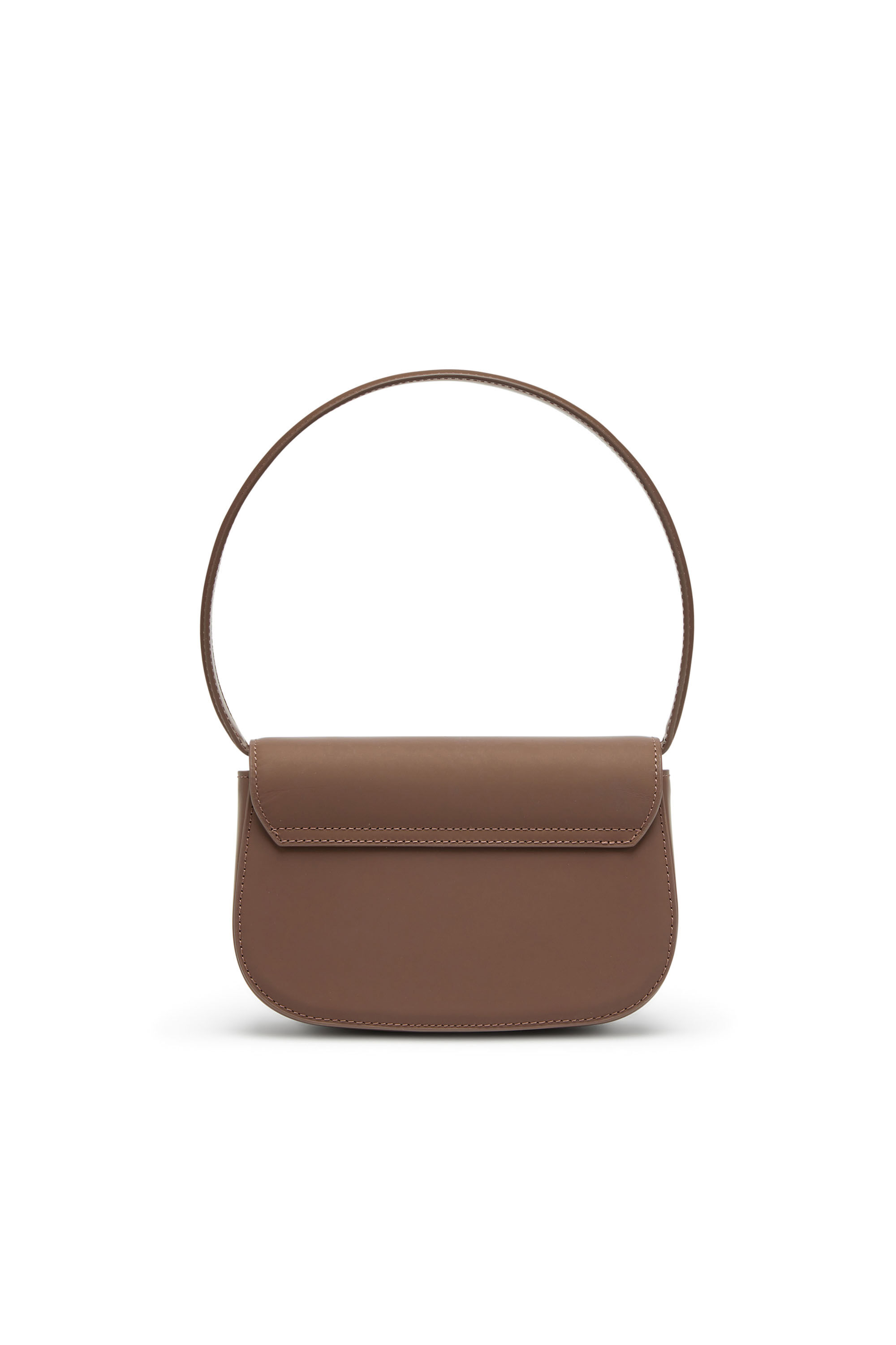 Diesel - 1DR, Woman 1DR-Iconic shoulder bag in matte leather in Brown - Image 3