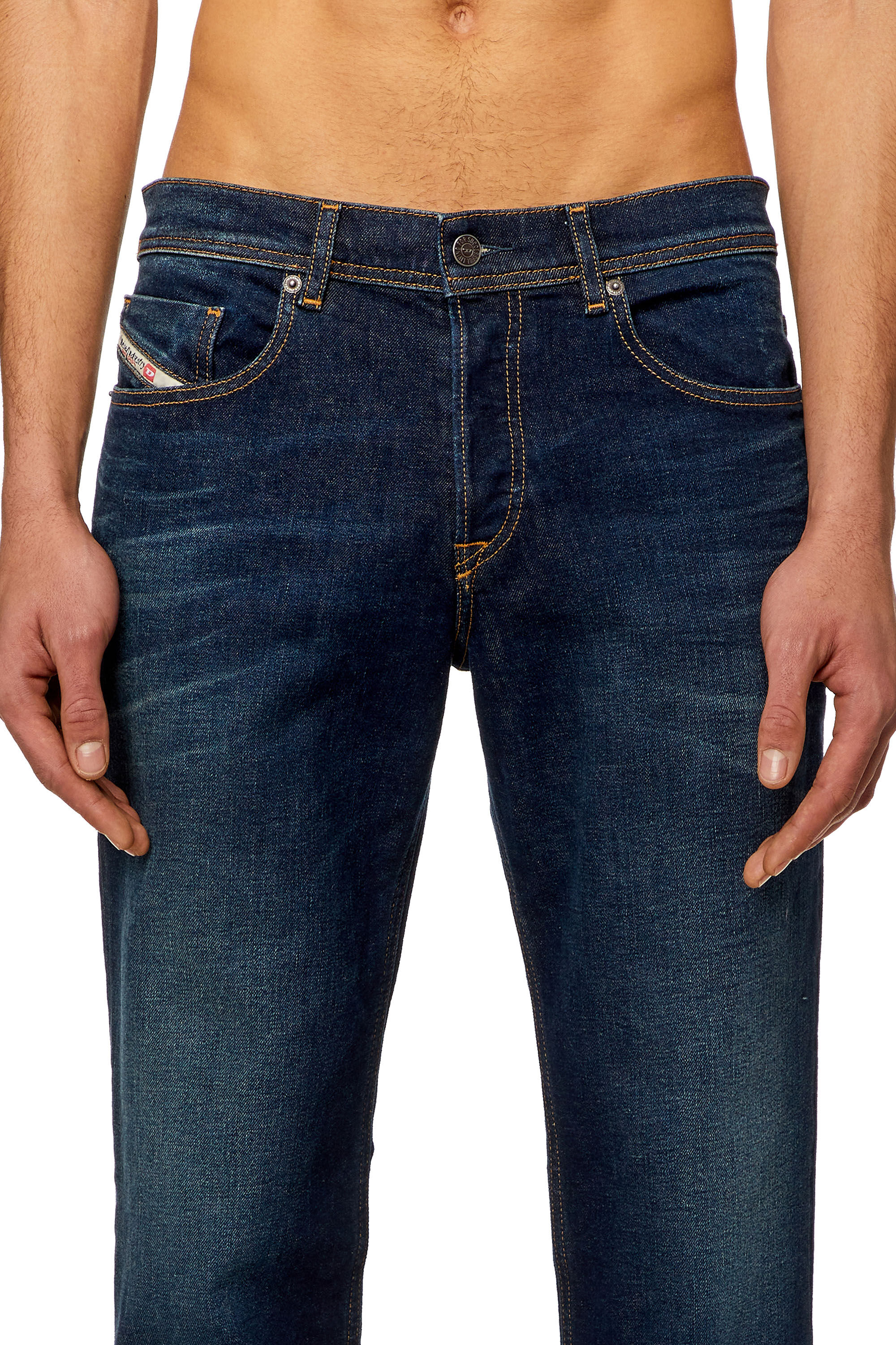 Men's Regular Skater Jeans | Dark blue | Diesel 2023 D-Finitive