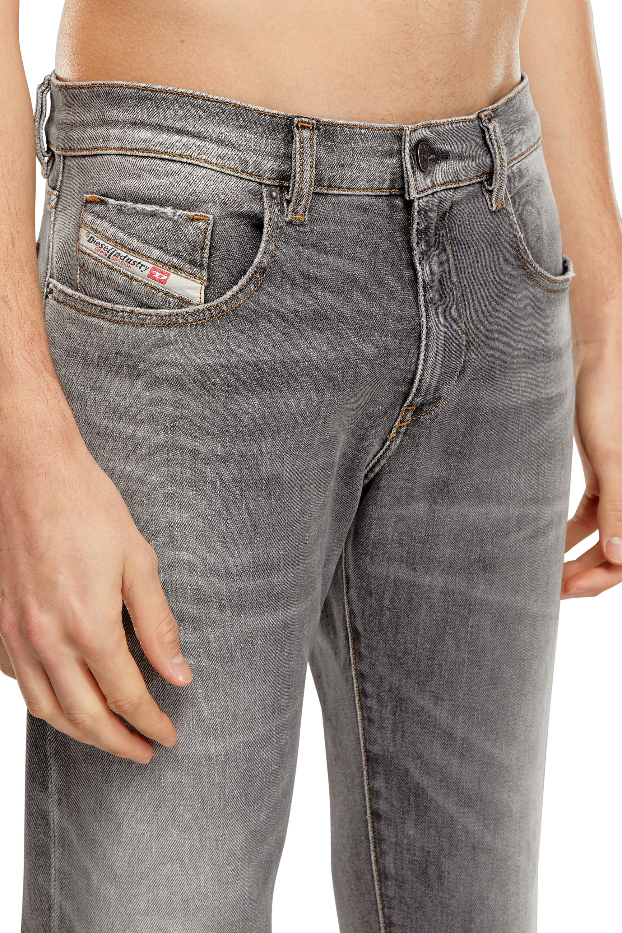 Men's Slim Jeans | Grey | Diesel 2019 D-Strukt
