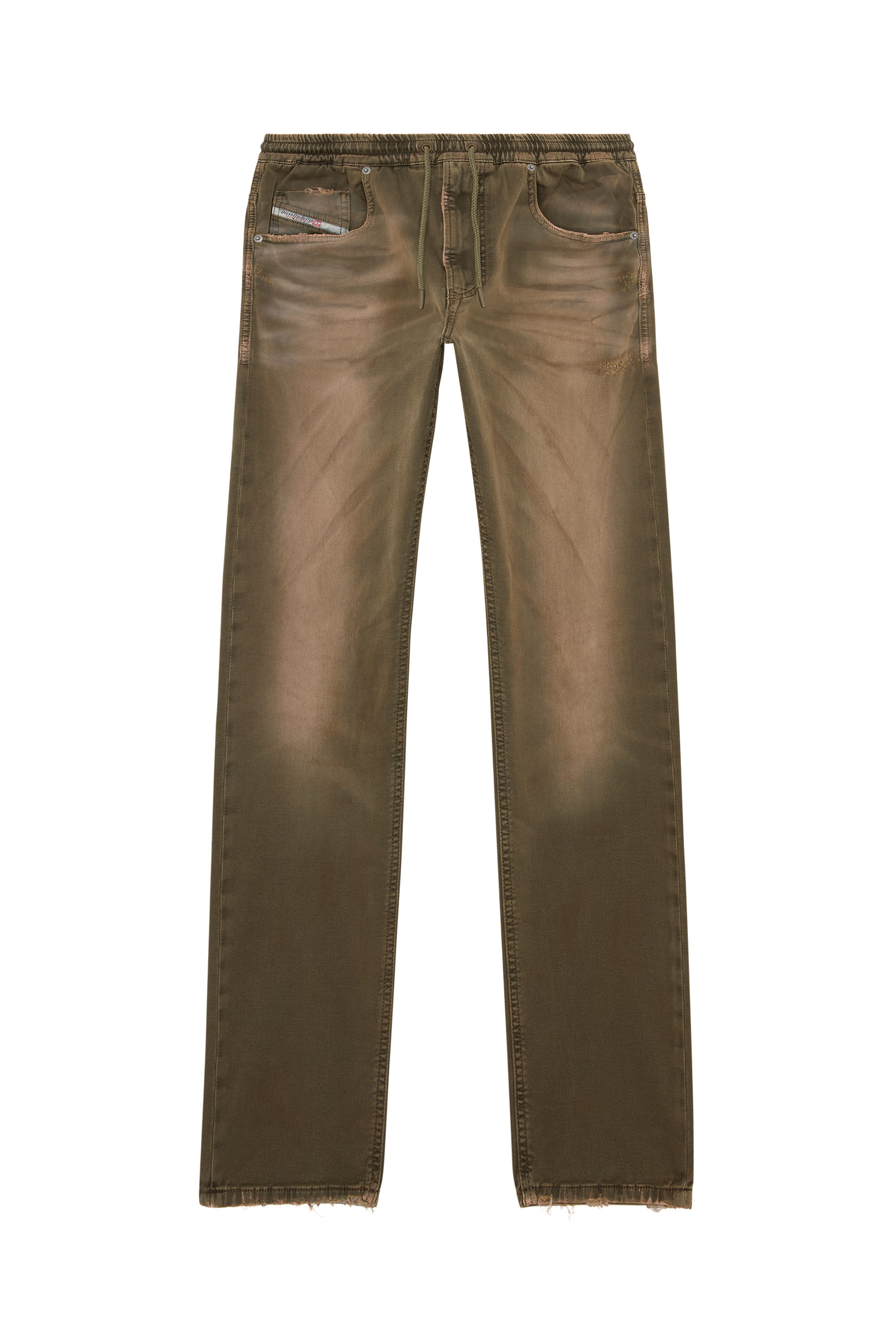 Men's Regular Jeans | Military Green | Diesel 2030 D-Krooley