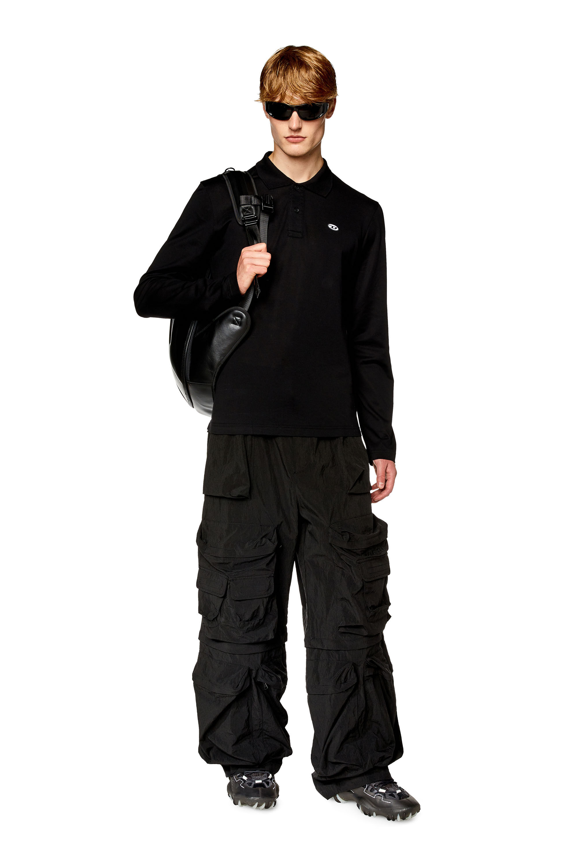 Diesel - T-SMITH-LS-DOVAL-PJ, Black - Image 1