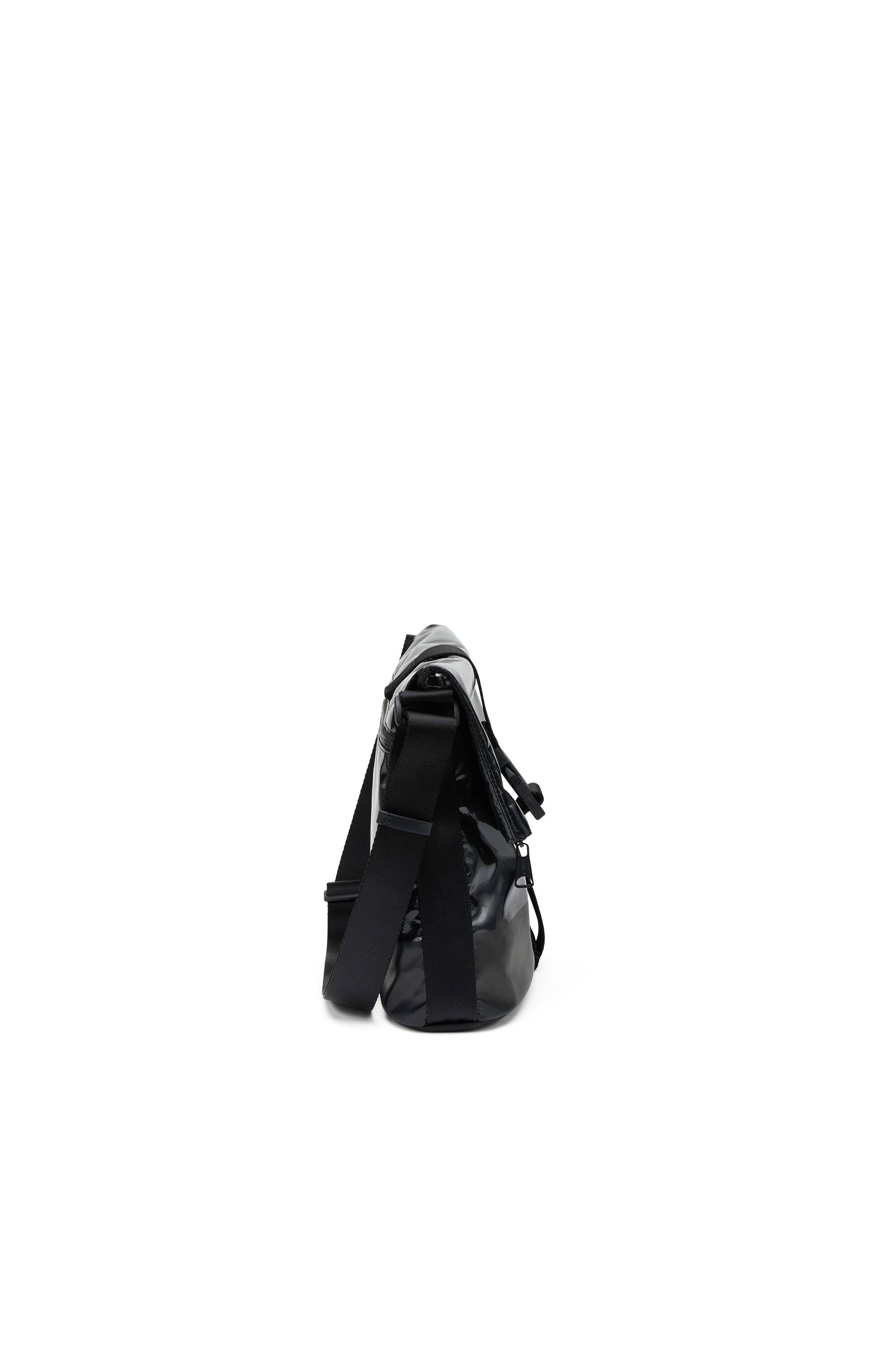 Diesel - TRAP/D SHOULDER BAG M, Black - Image 6