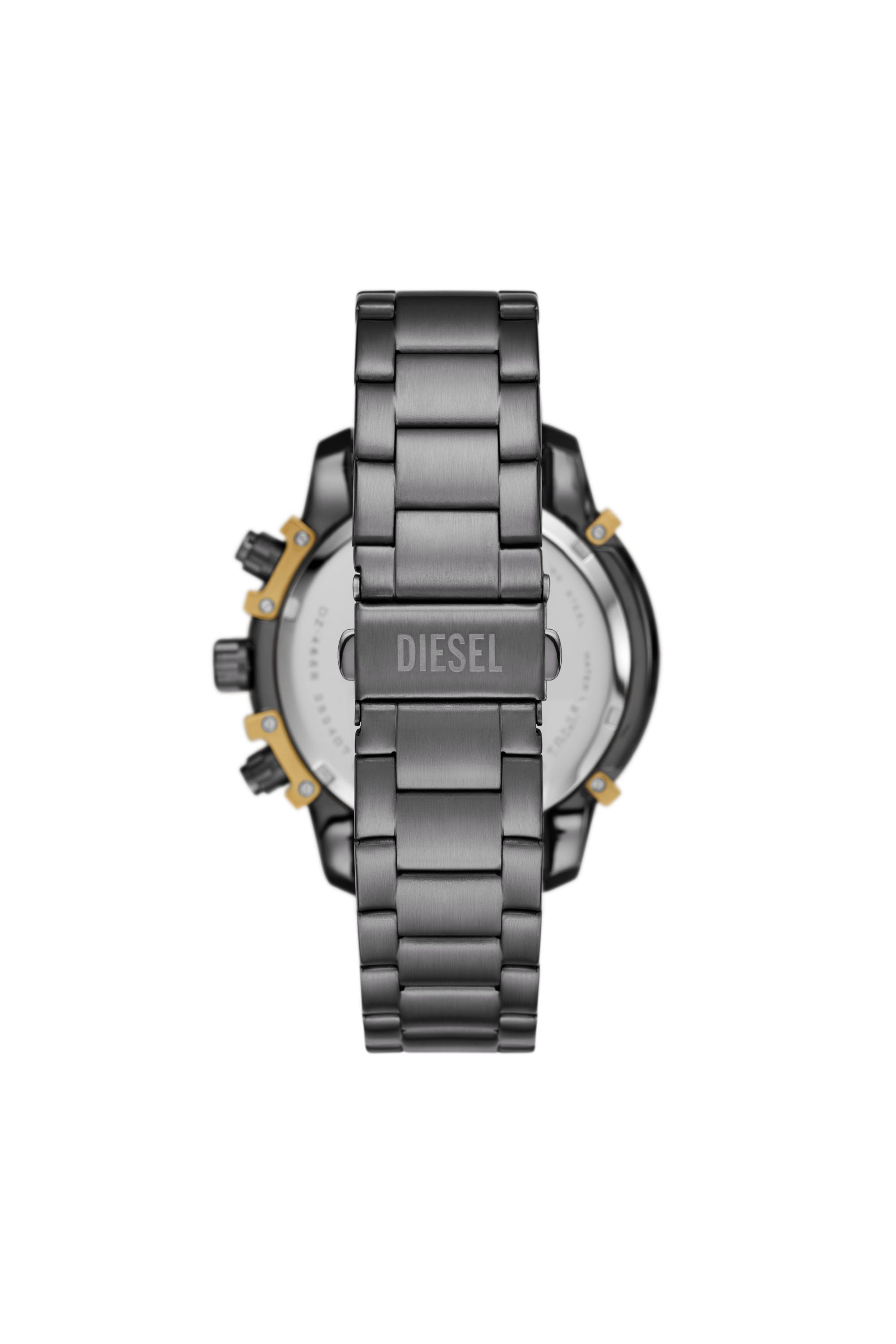 Men's Griffed Two-Tone Stainless Steel Watch | Grey | Diesel TR