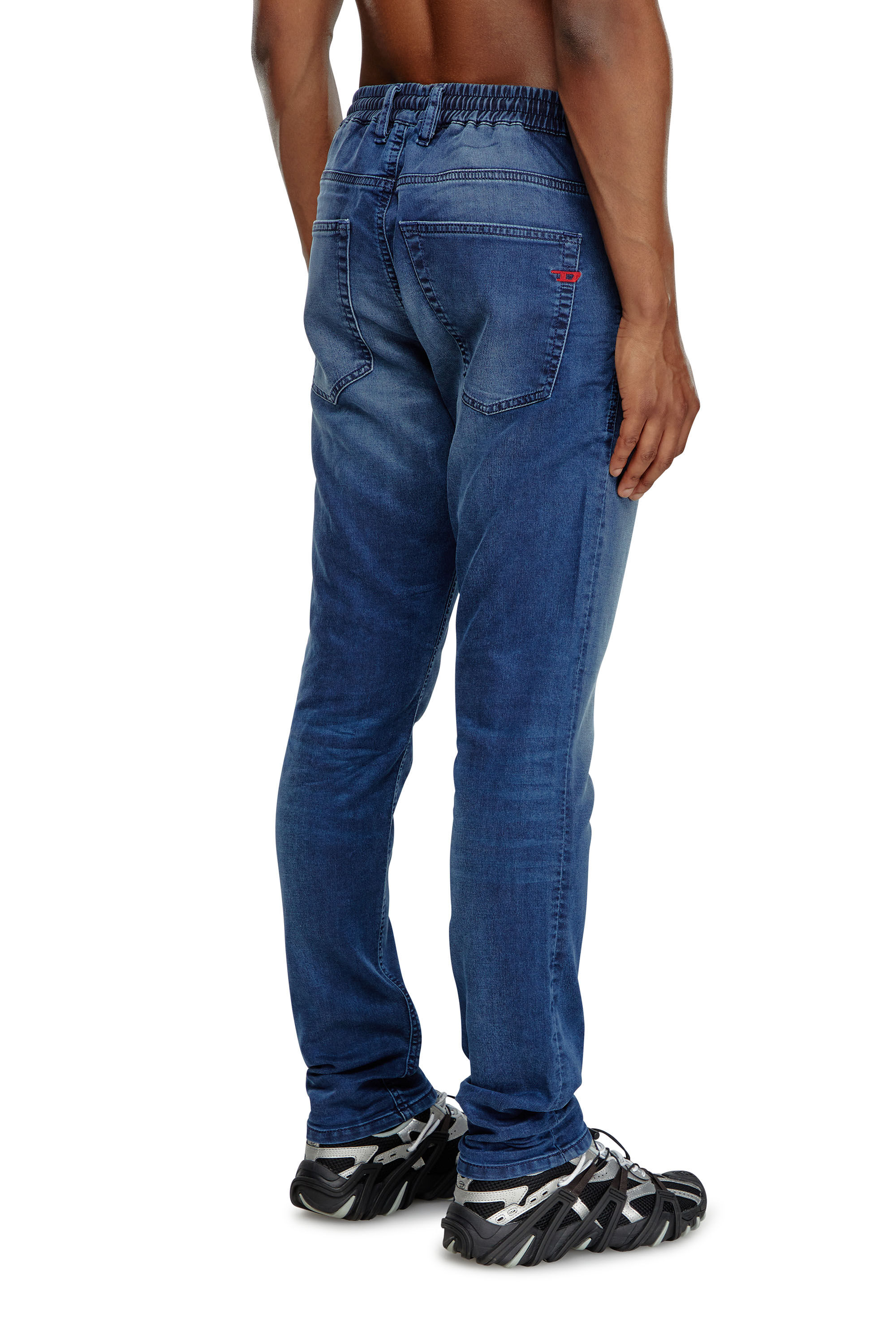 Men's Regular Jeans | Dark Blue | Diesel 2030 D-Krooley Joggjeans®