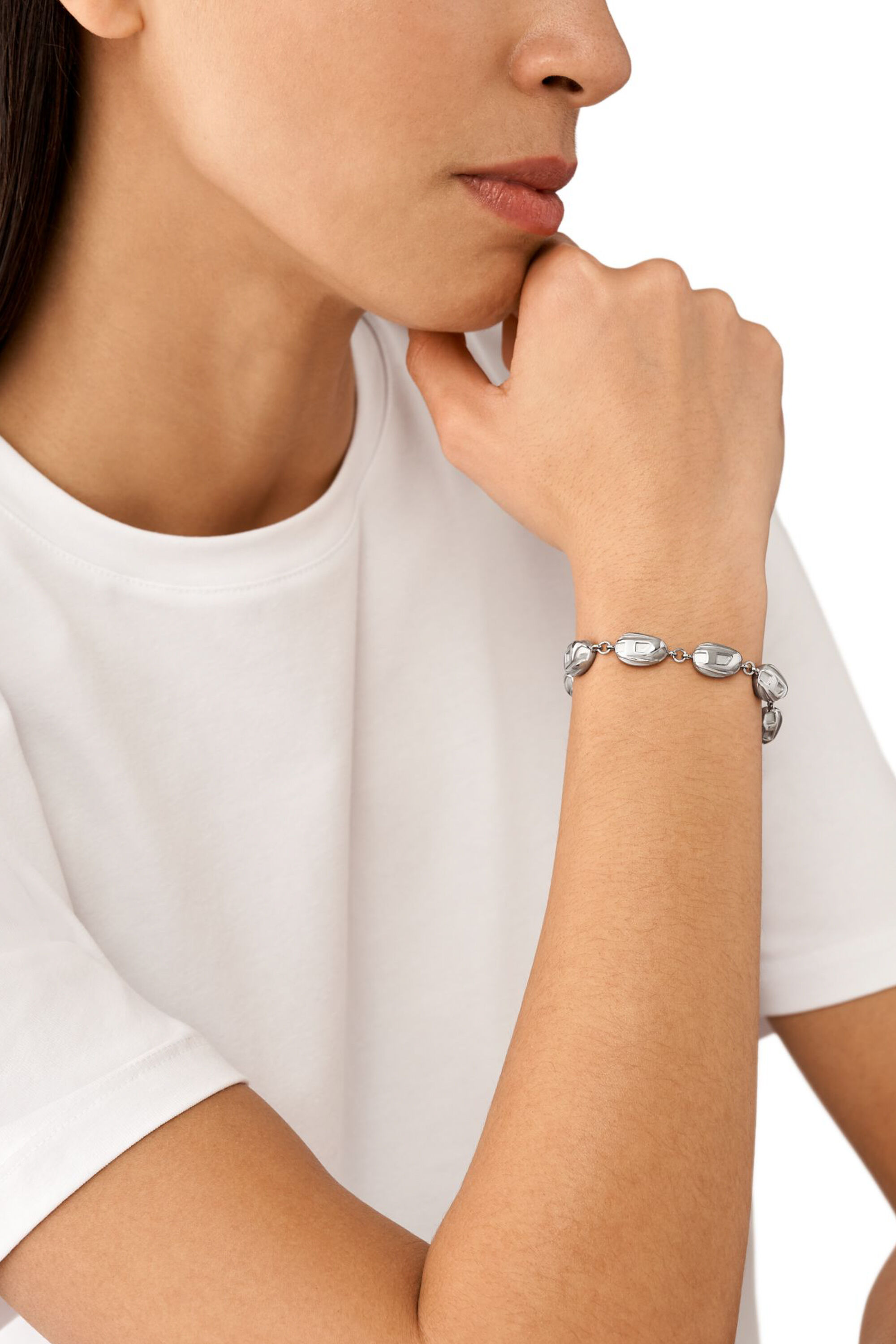 Diesel bracelet stainless steel hot sale