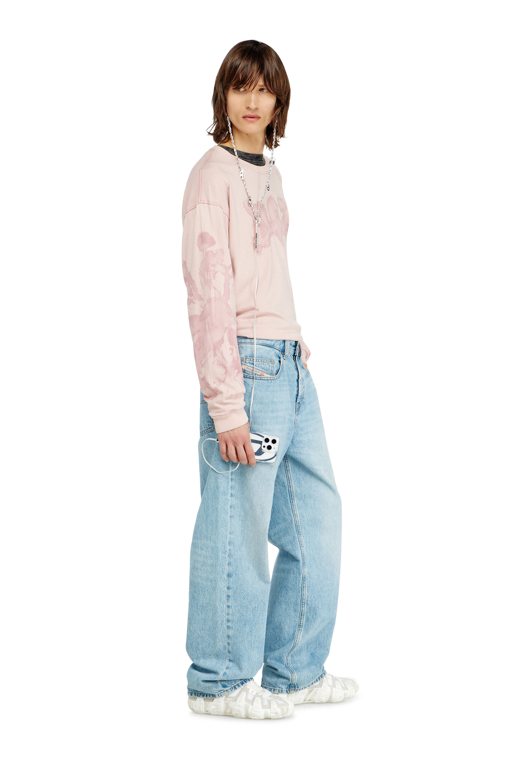 Men's Relaxed Jeans | Light Blue | Diesel 2001 D-Macro