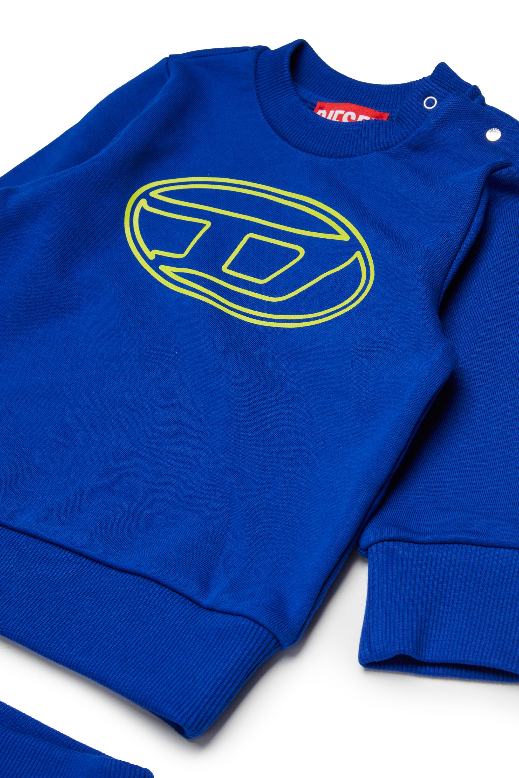 Diesel - STIMOTYB-SET, Unisex's Cotton jumpsuit with logo in Blue - 3