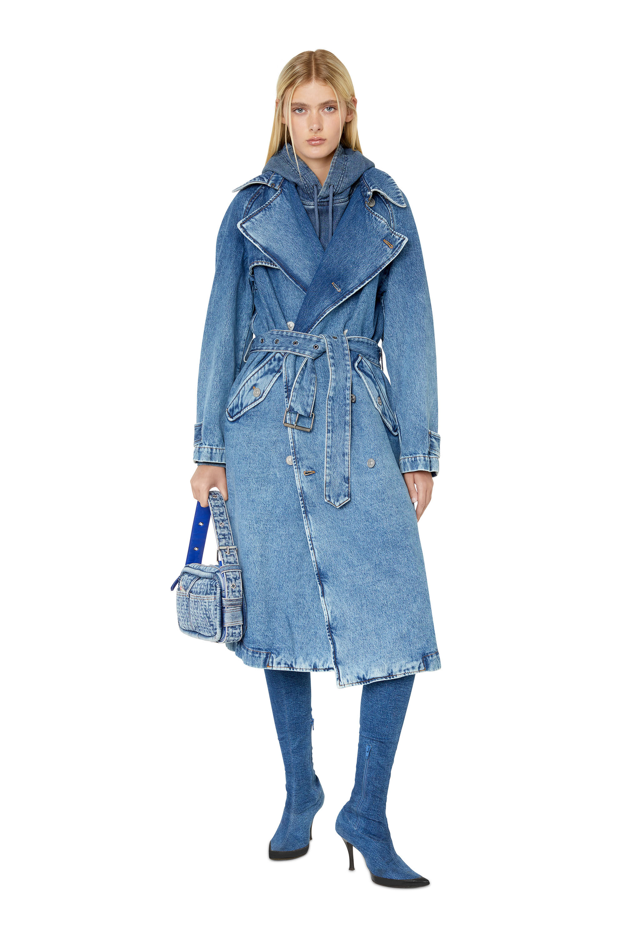 Jeans and trench coat hot sale