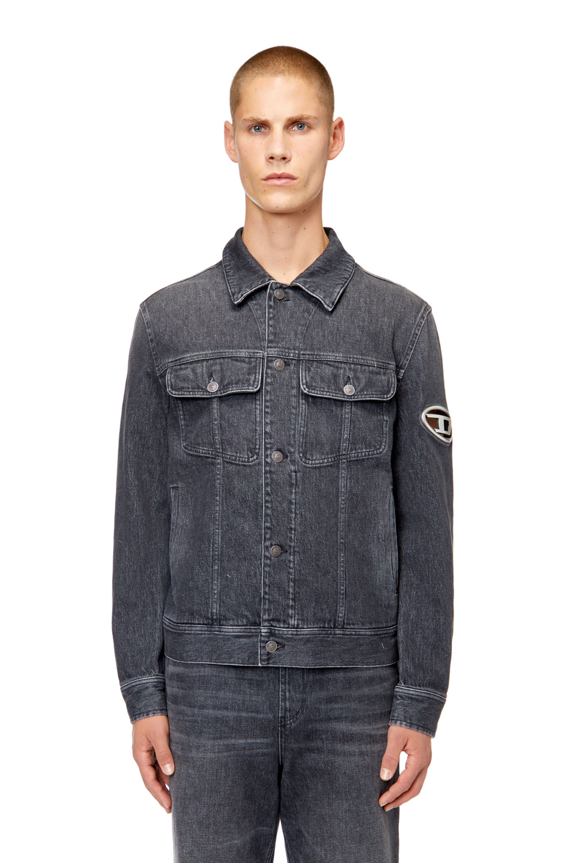 Regular trucker hot sale jacket