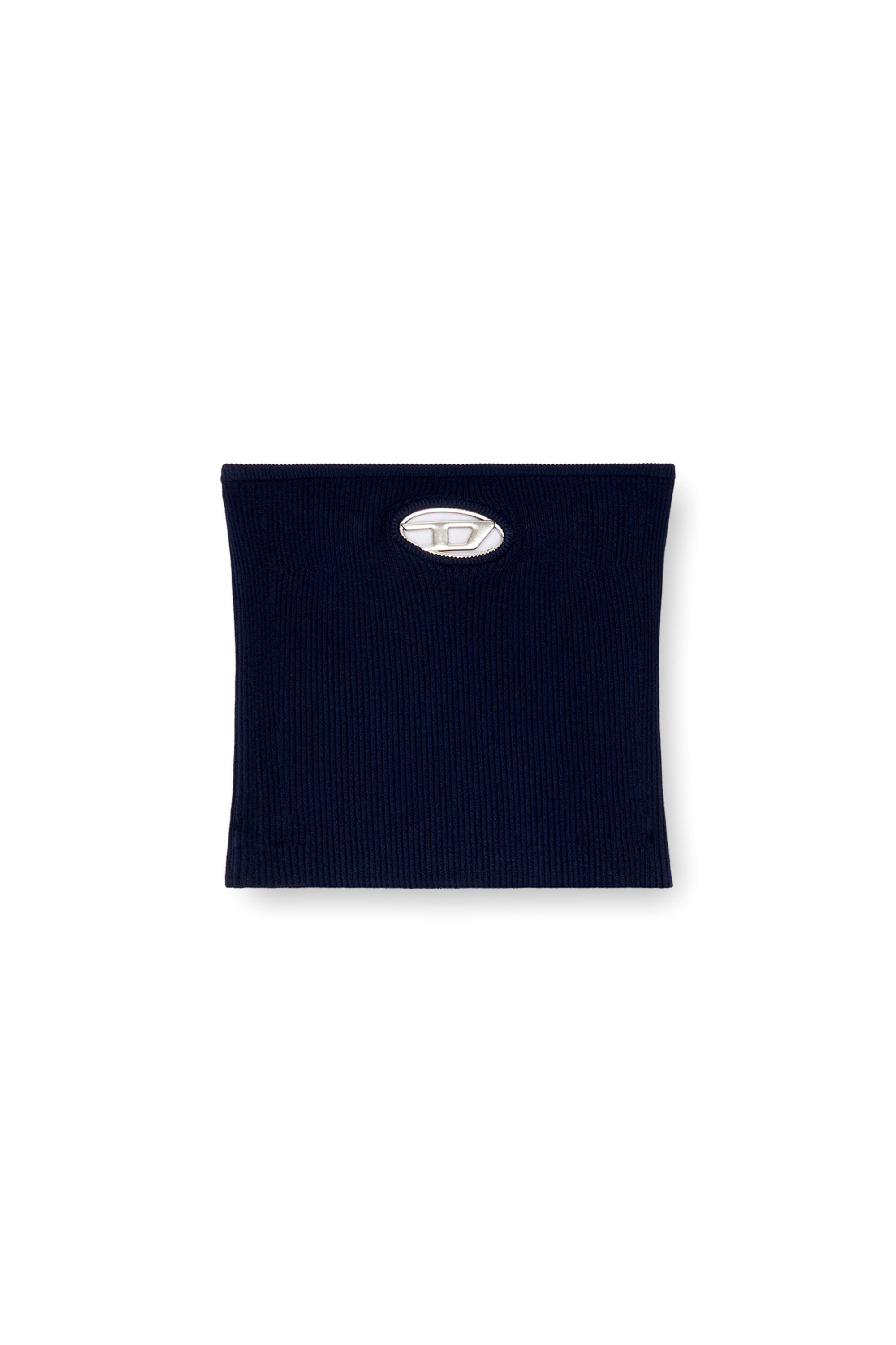 Diesel - M-CLARKSVILLEX, Woman's Tube top with logo plaque in Dark Blue - 2