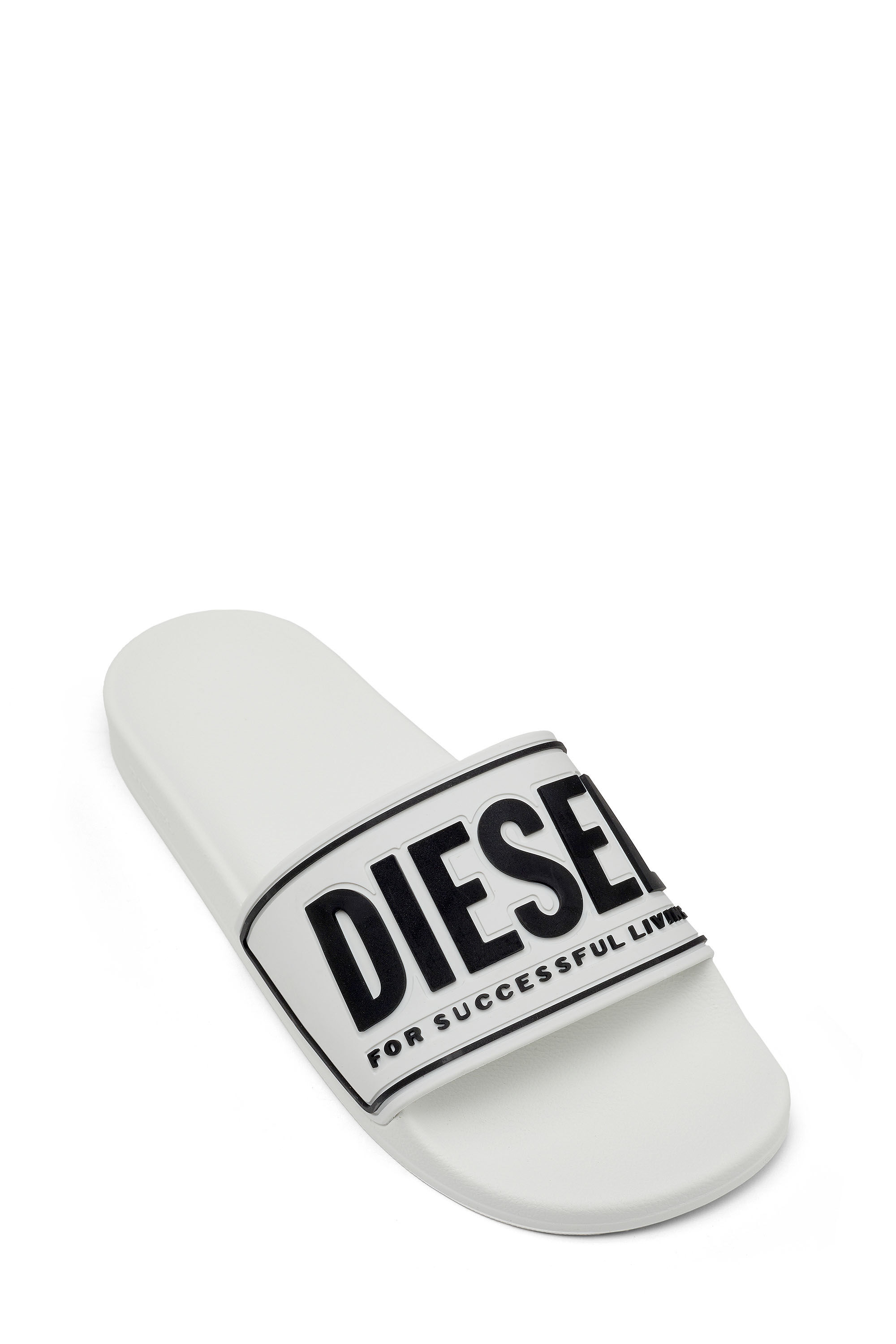 SA-MAYEMI CC W Woman: Rubber slides with embossed logo | Diesel