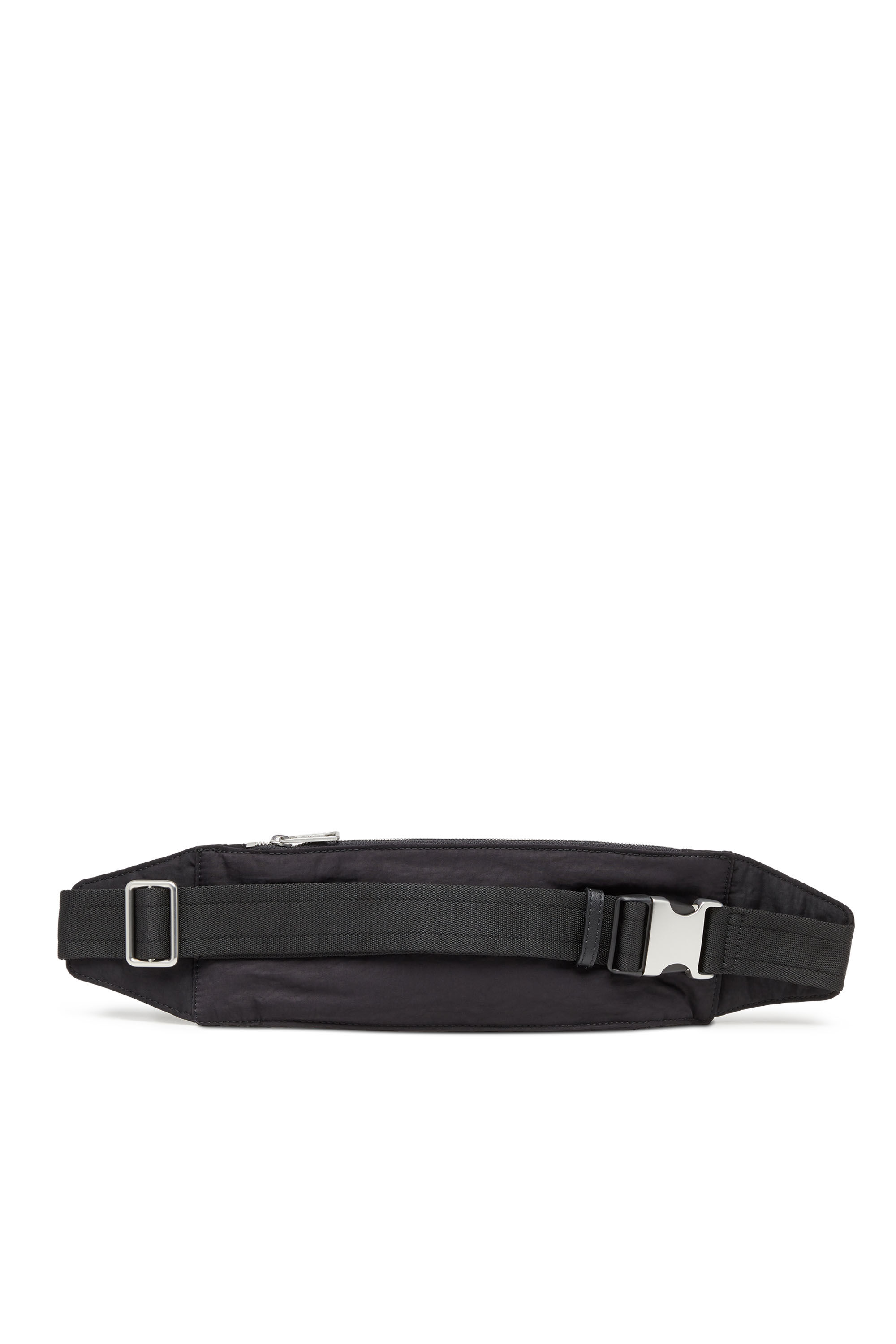 Women's Rave leather Beltes bag with metal D | Black | Diesel