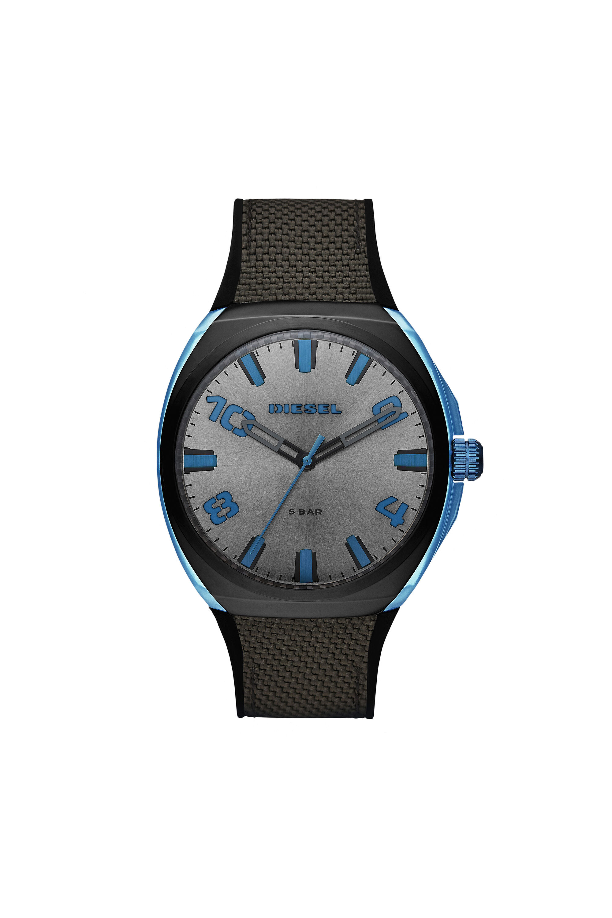 DZ1885 Man: Stigg black and gray nylon watch | Diesel