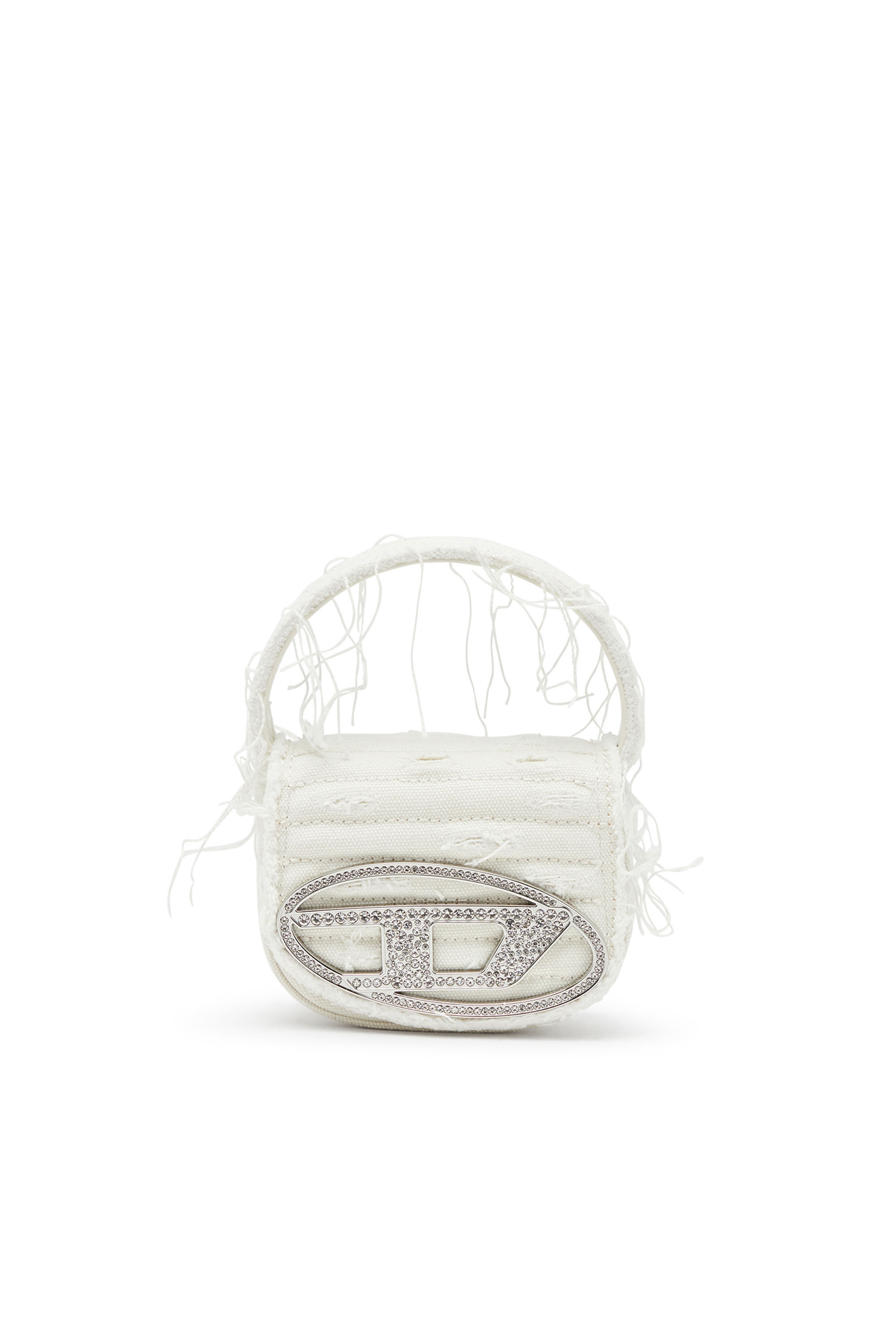 DIESEL ☆ 1DR XS-Iconic mini bag in canvas and leather Women's 1DR XS-Iconic mini bag in canvas and leather | Black
