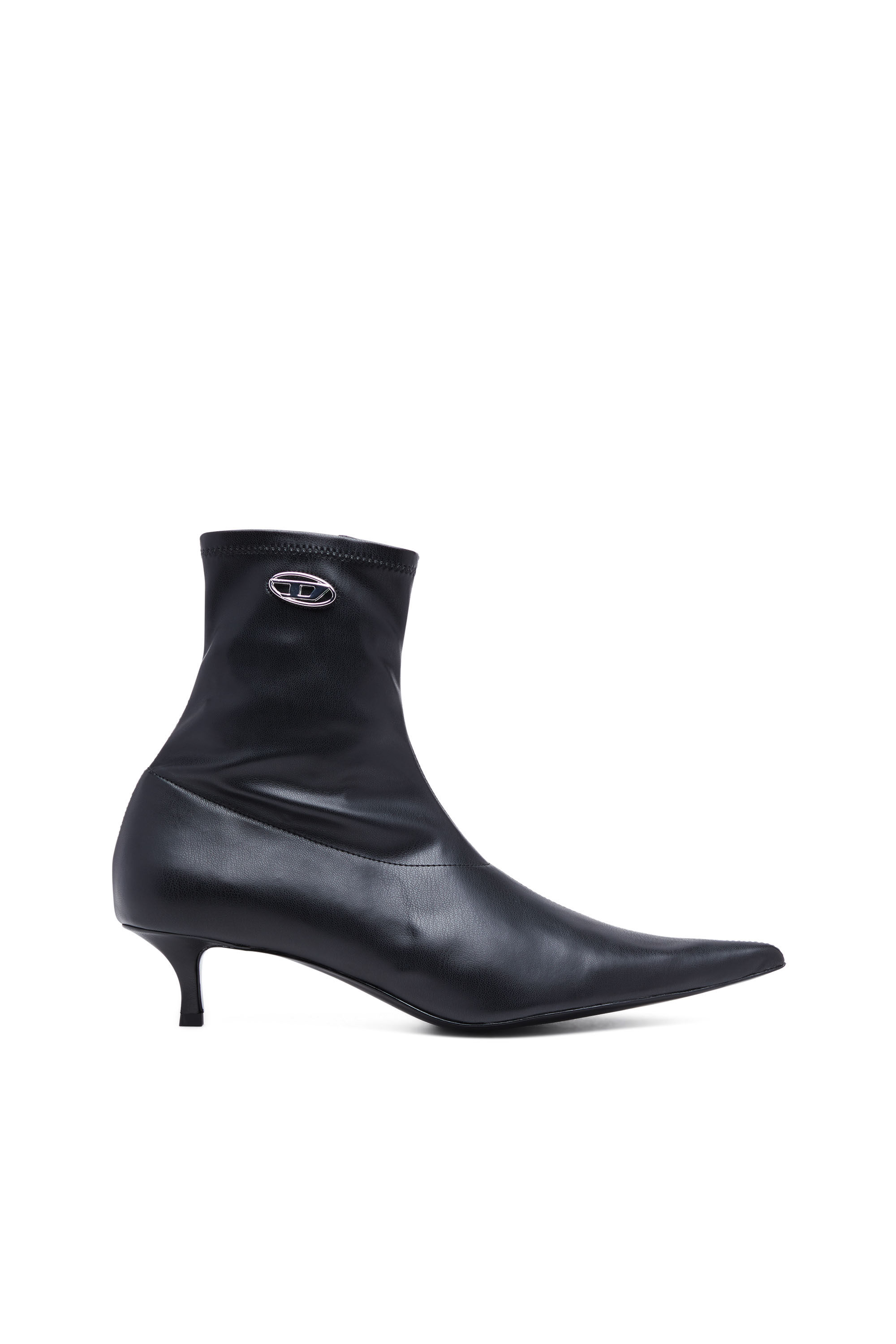 Kitten heel pointed toe boots sales