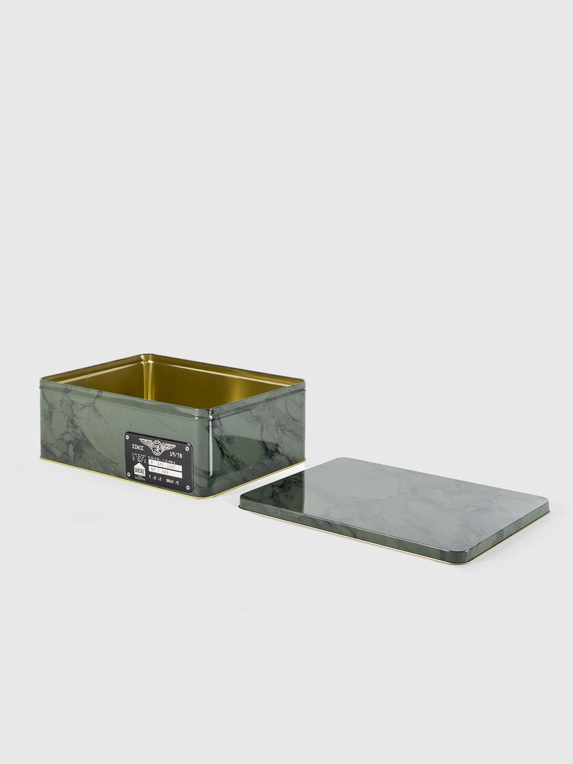 11101 Survival Military Green Metal Box With Lid Diesel