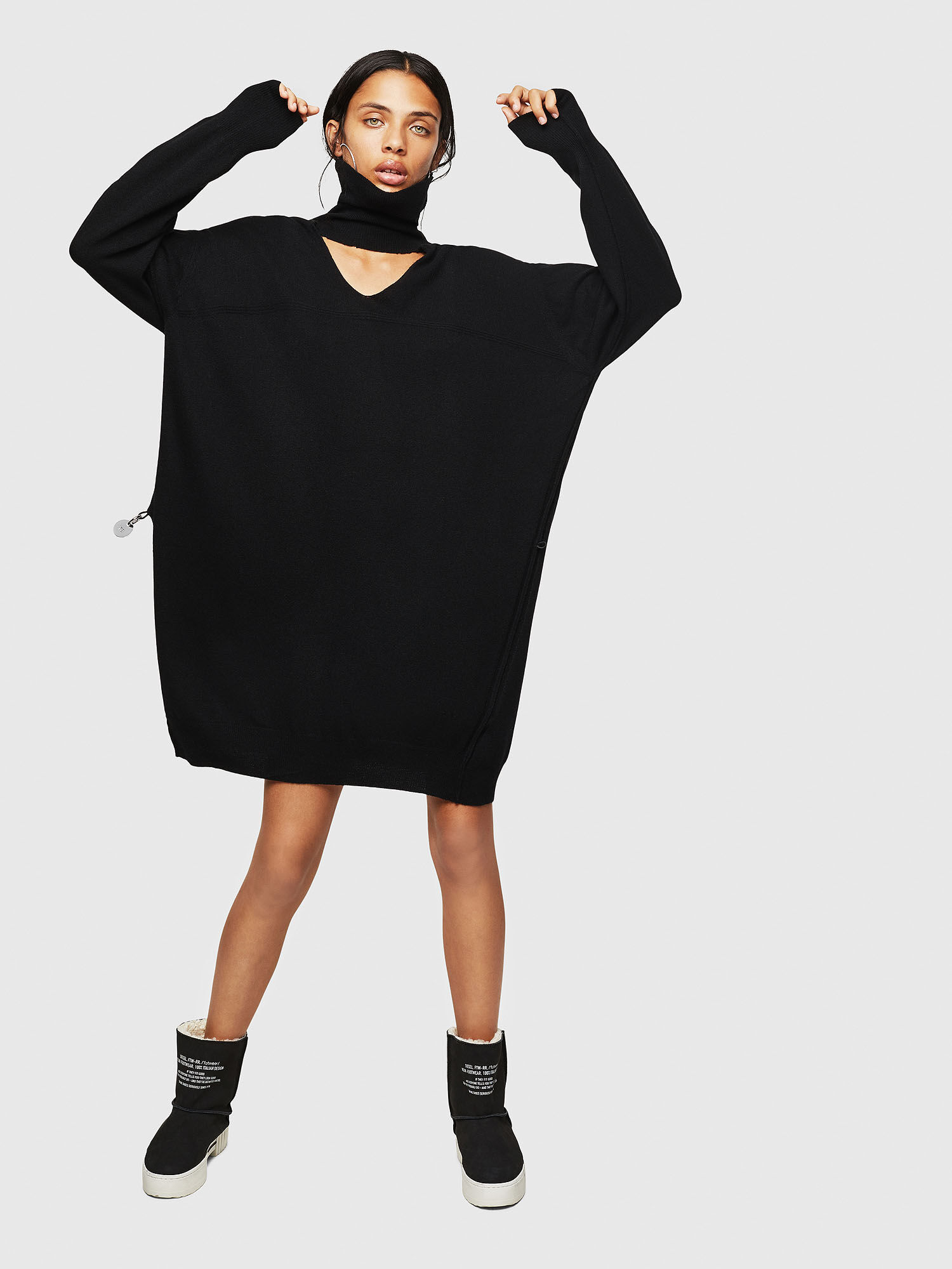 diesel sweater dress