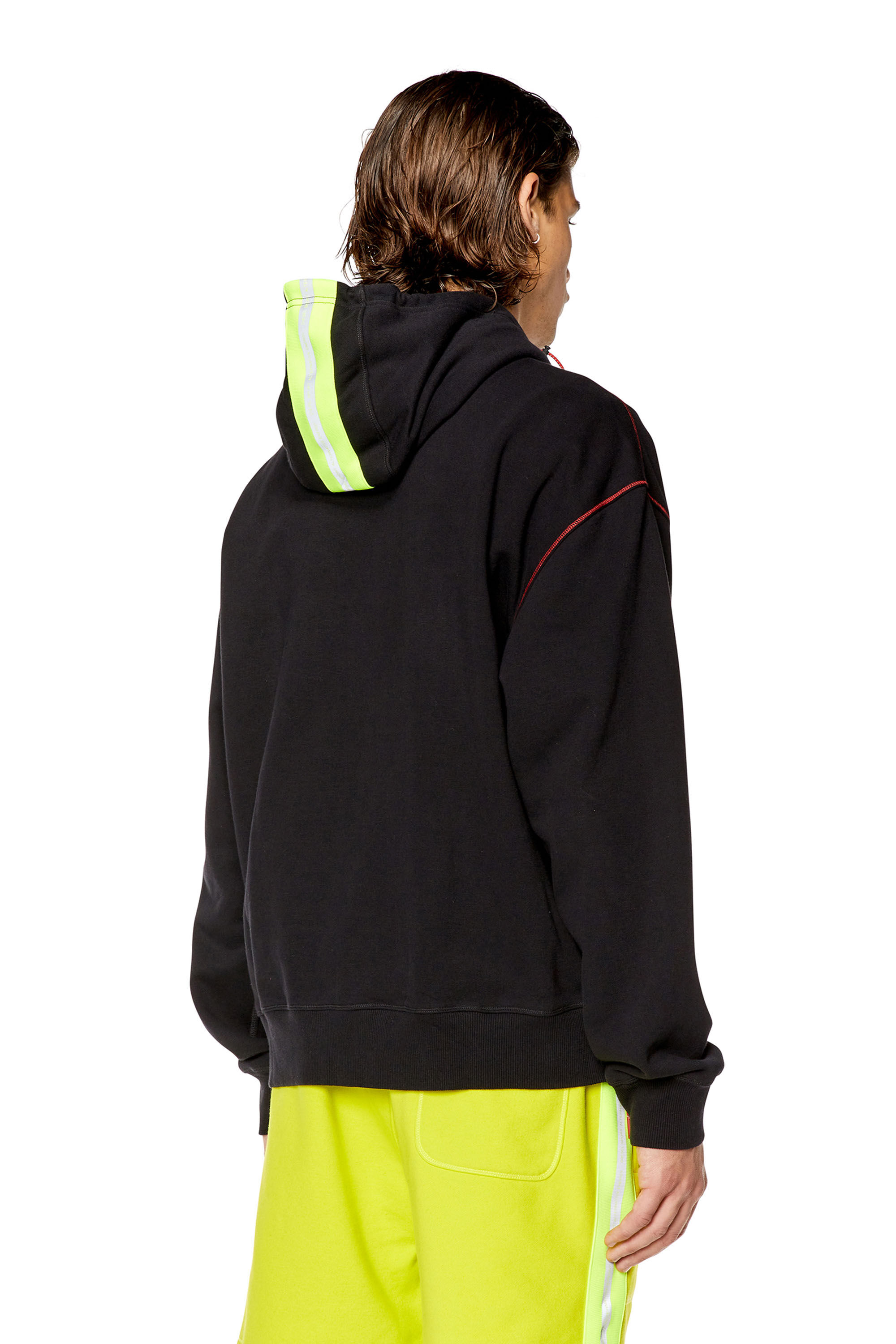 Diesel shop yellow hoodie