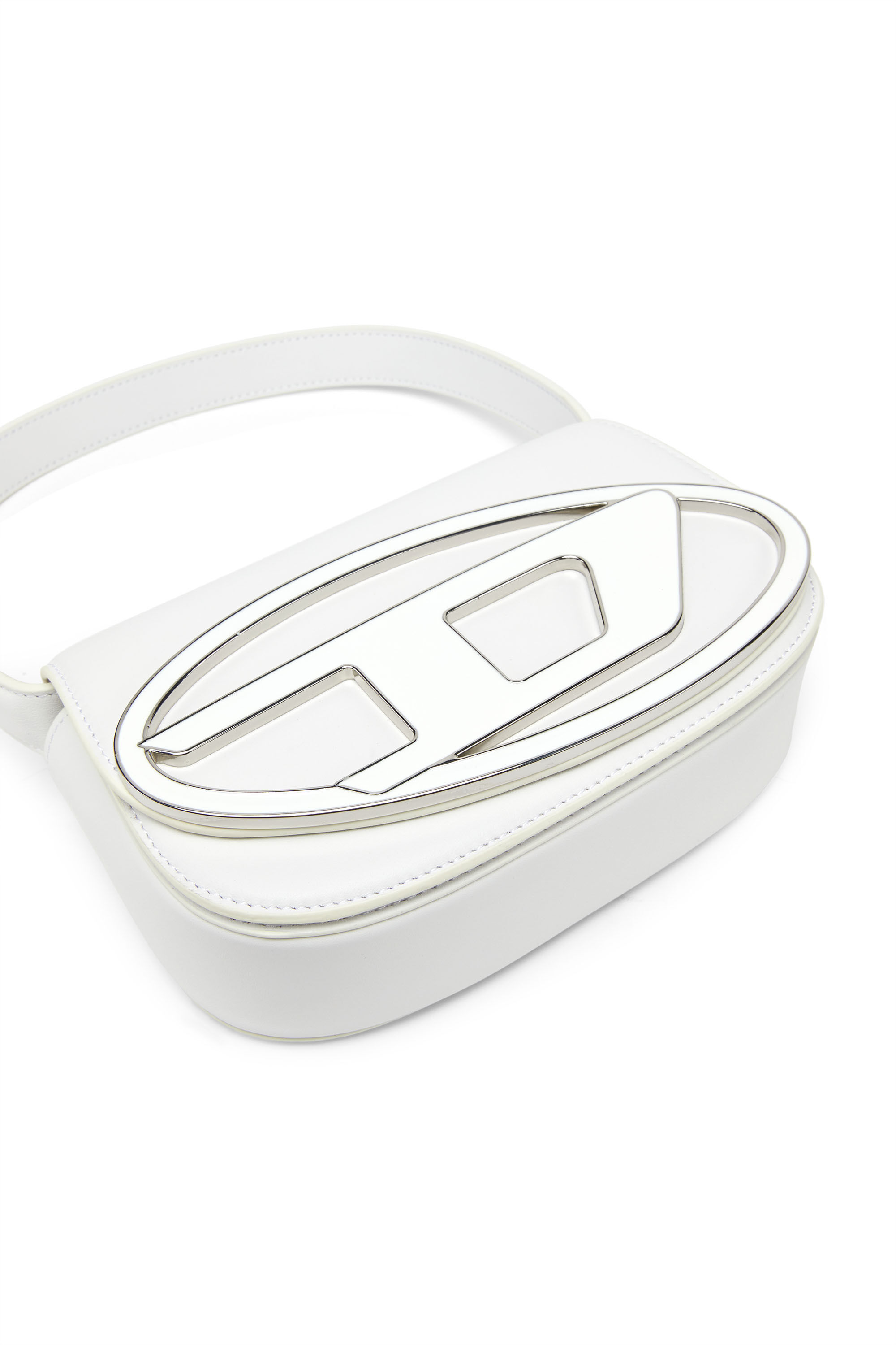 Women's 1DR-Iconic shoulder bag in nappa leather | White | Diesel