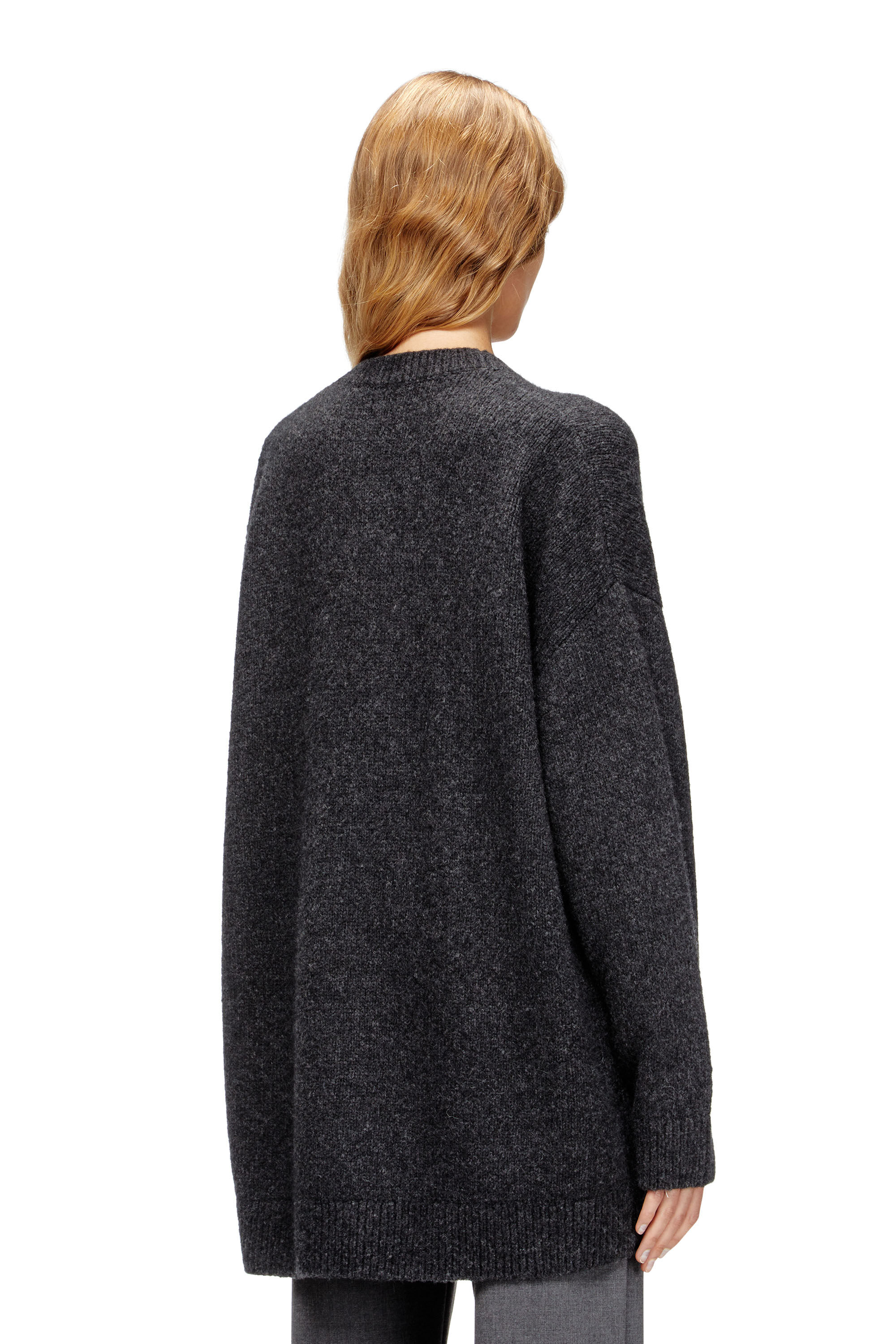 Women's Cardigan in wool and alpaca blend | Multicolor | Diesel