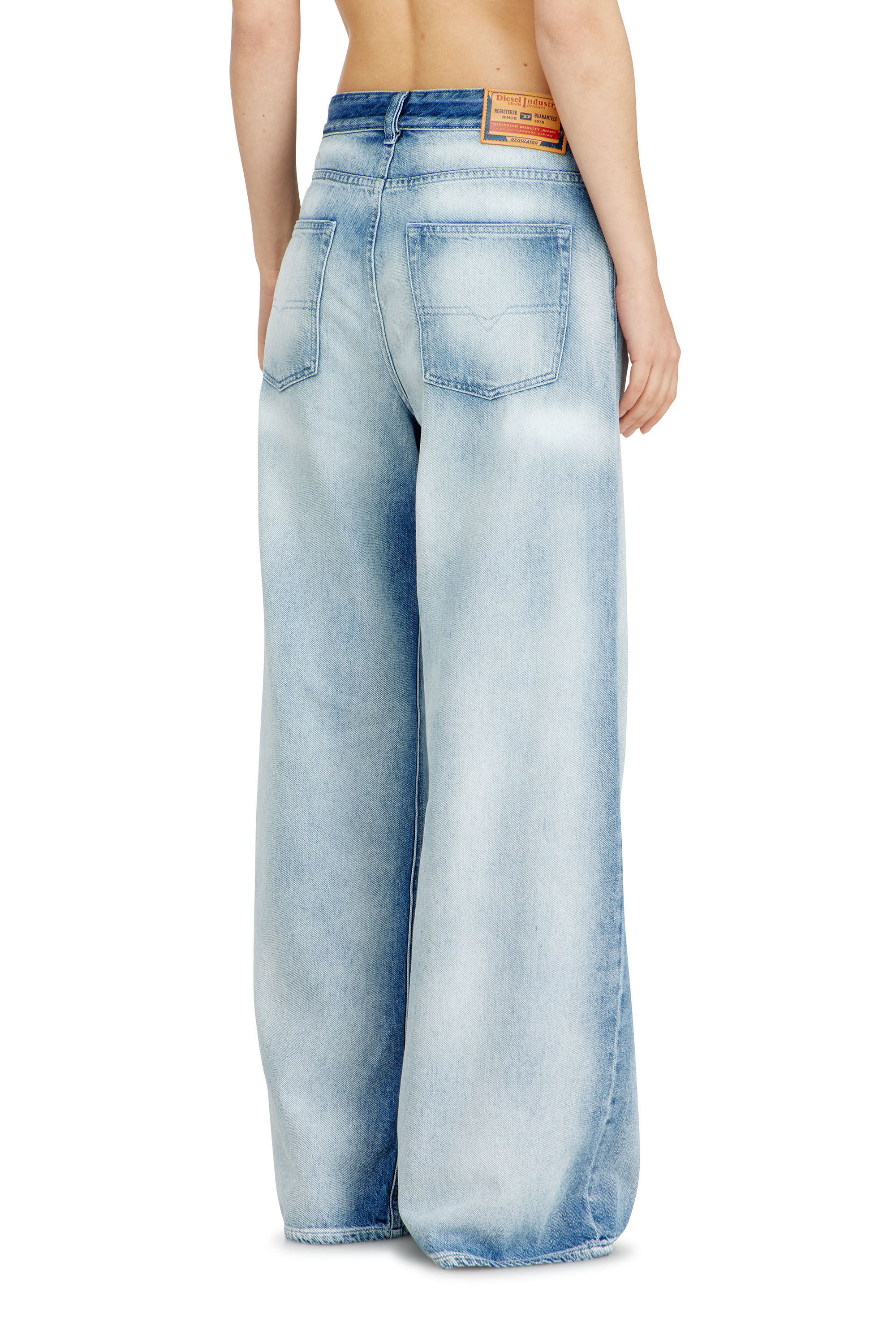 Women's Relaxed Jeans | Low Waist 1996 D-Sire | Light Blue | Diesel TR