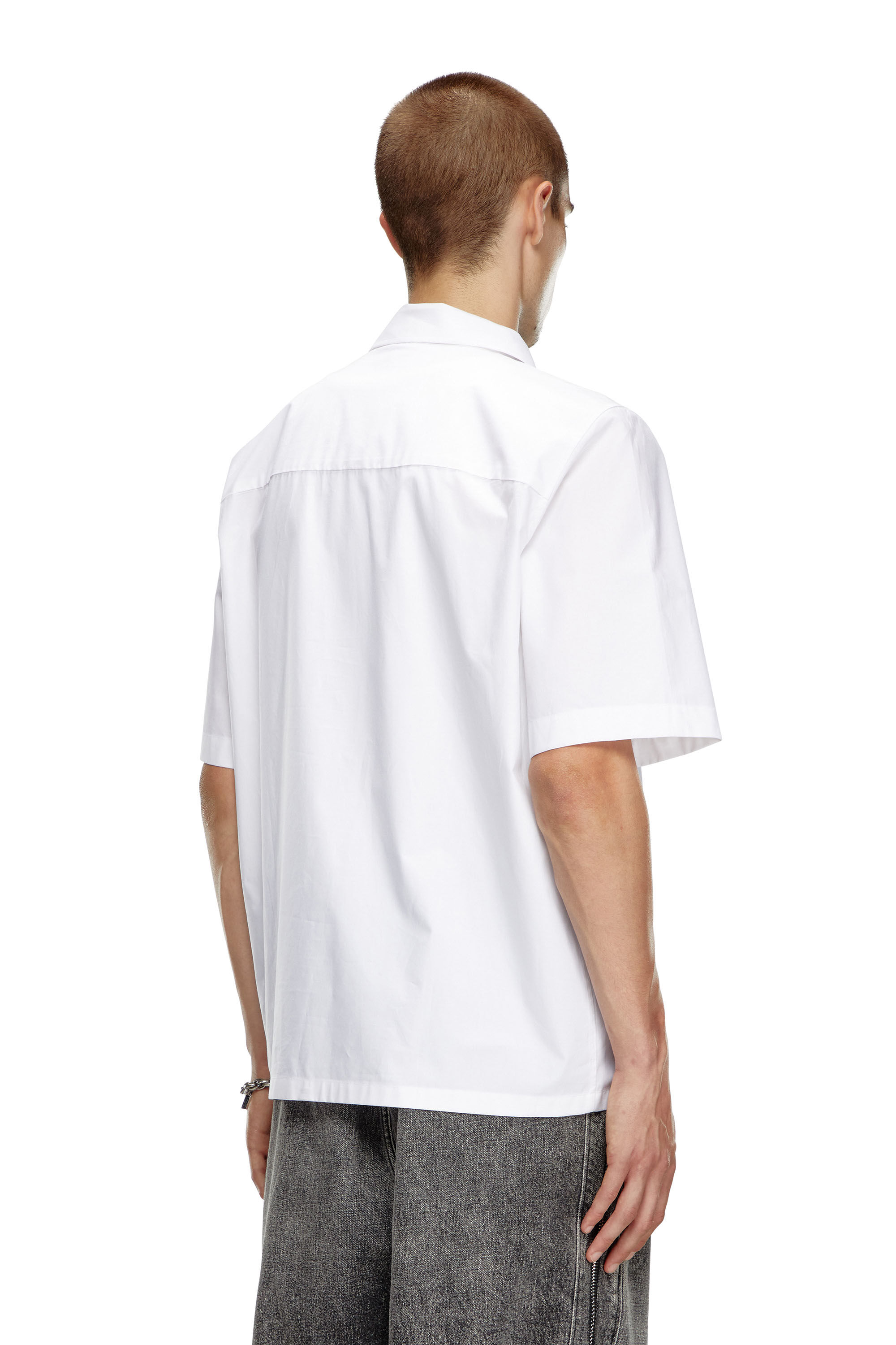 Mens white bowling shorts hotsell