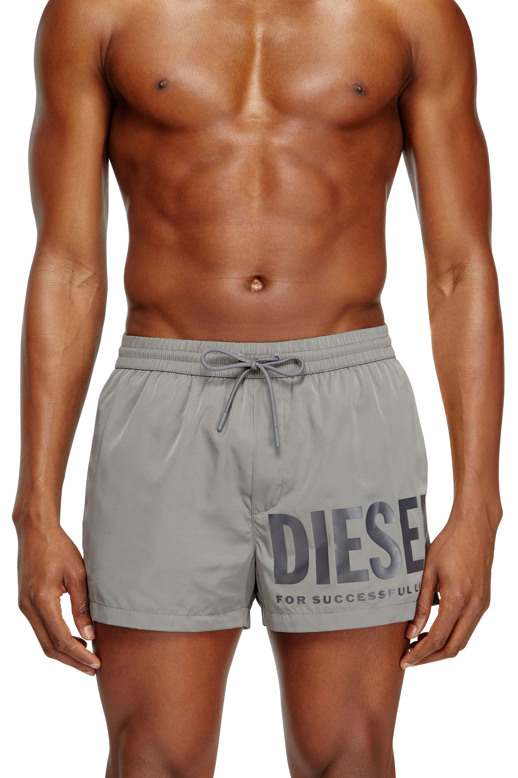 【DIESEL】Mario-34-D-Core ロゴ スイムショーツ ショートパンツ Men's Swim shorts with logo print | Pink | Diesel