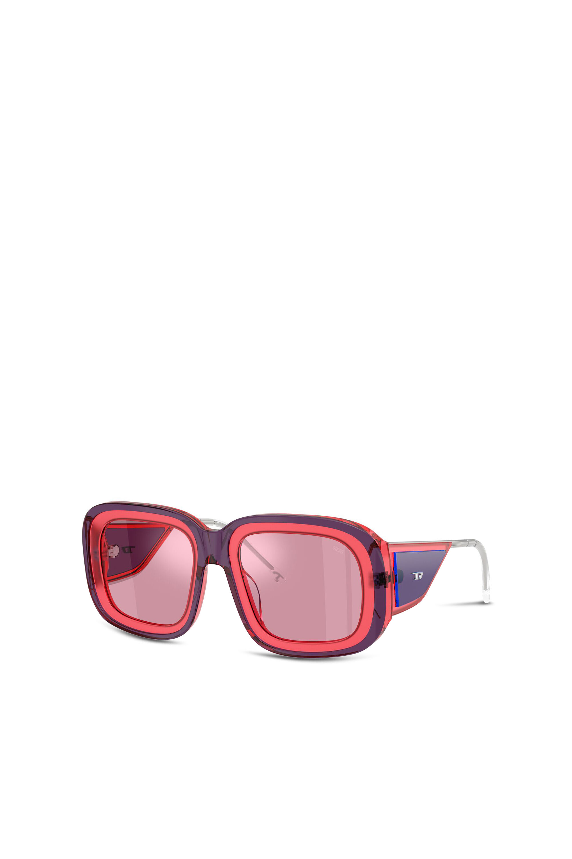Women's Square sunglasses | Pink | Diesel