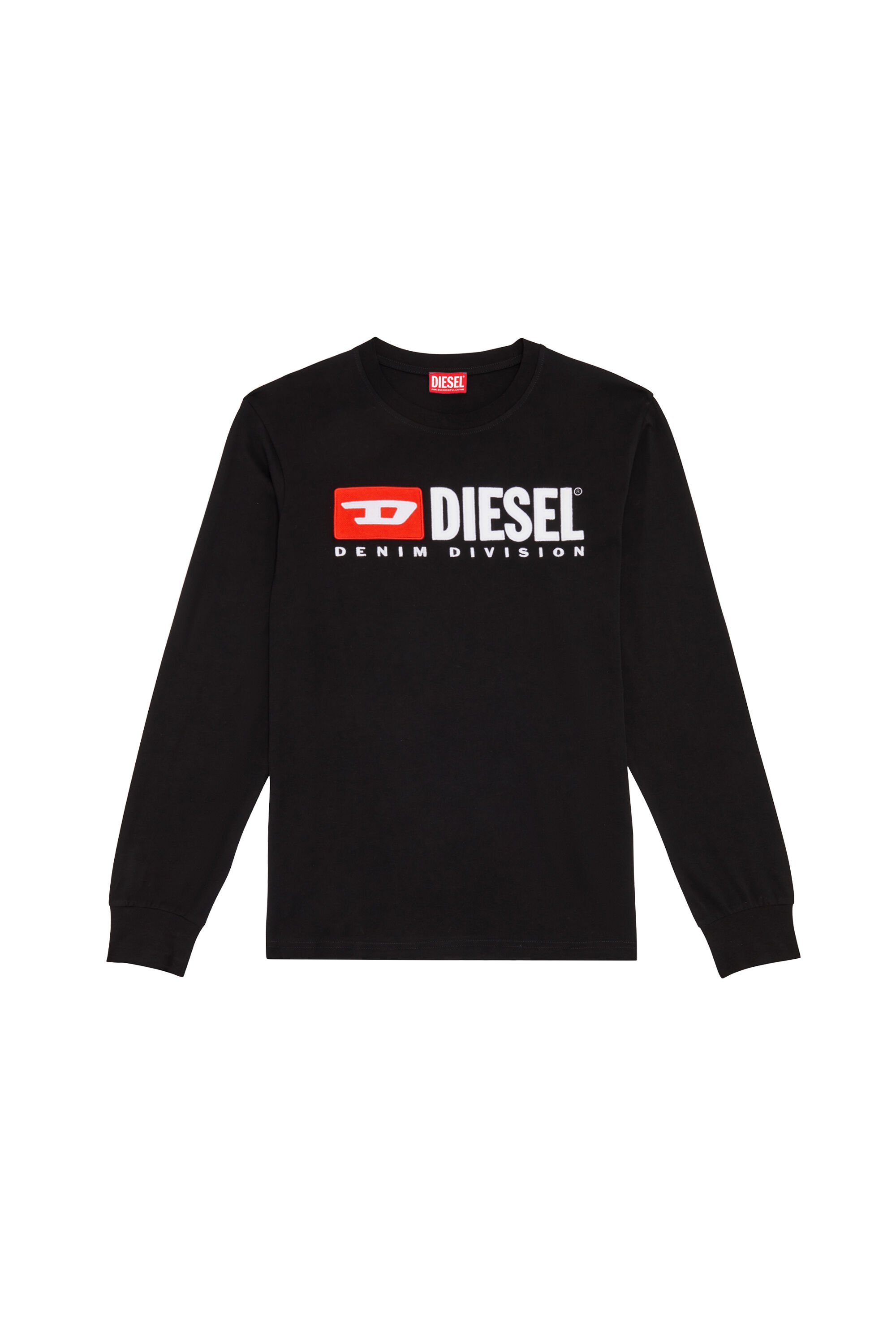 Diesel - T-JUST-LS-DIV, Black - Image 2