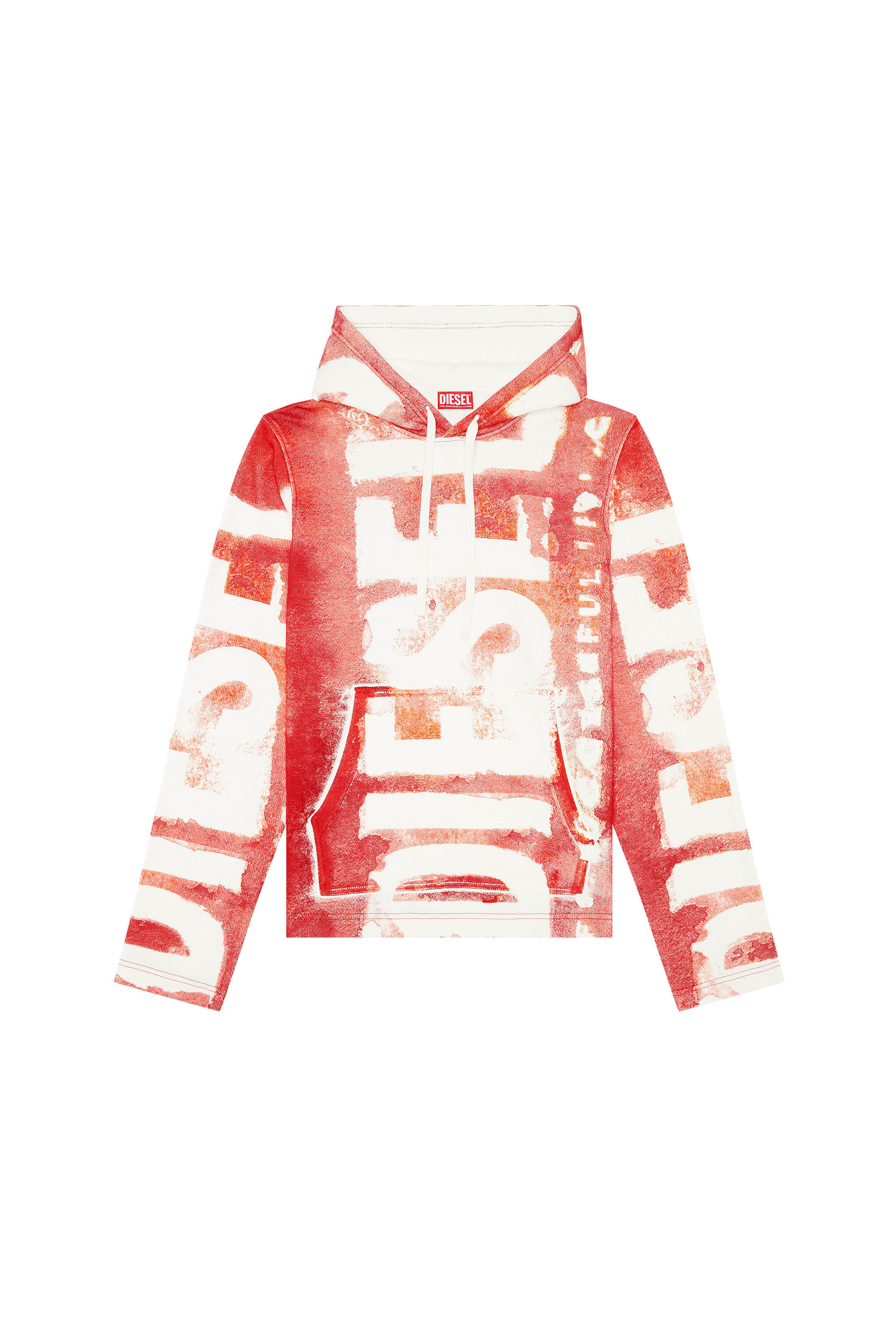 Pink store diesel hoodie