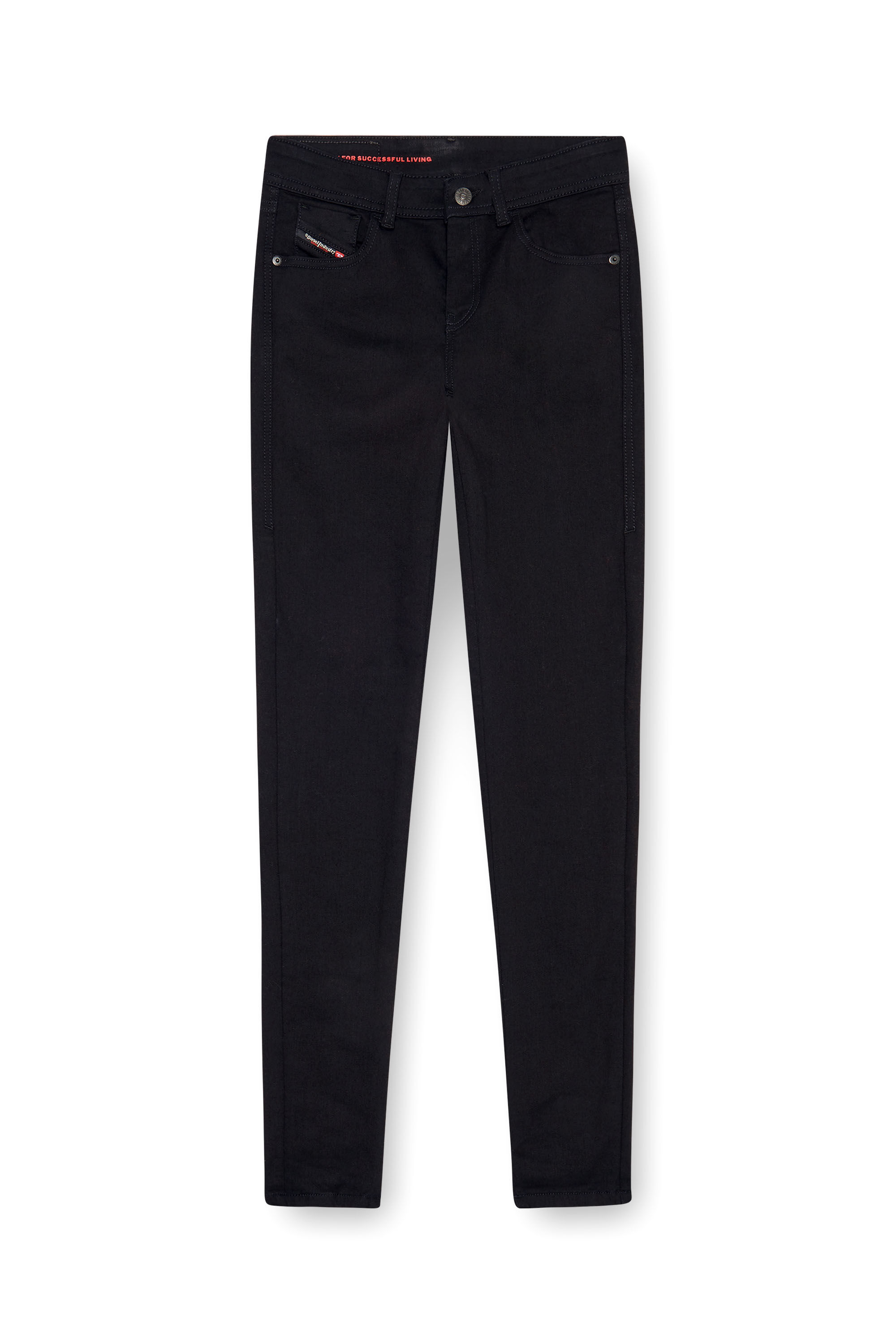 2017 SLANDY Woman: Super skinny Jeans regular waist | Black