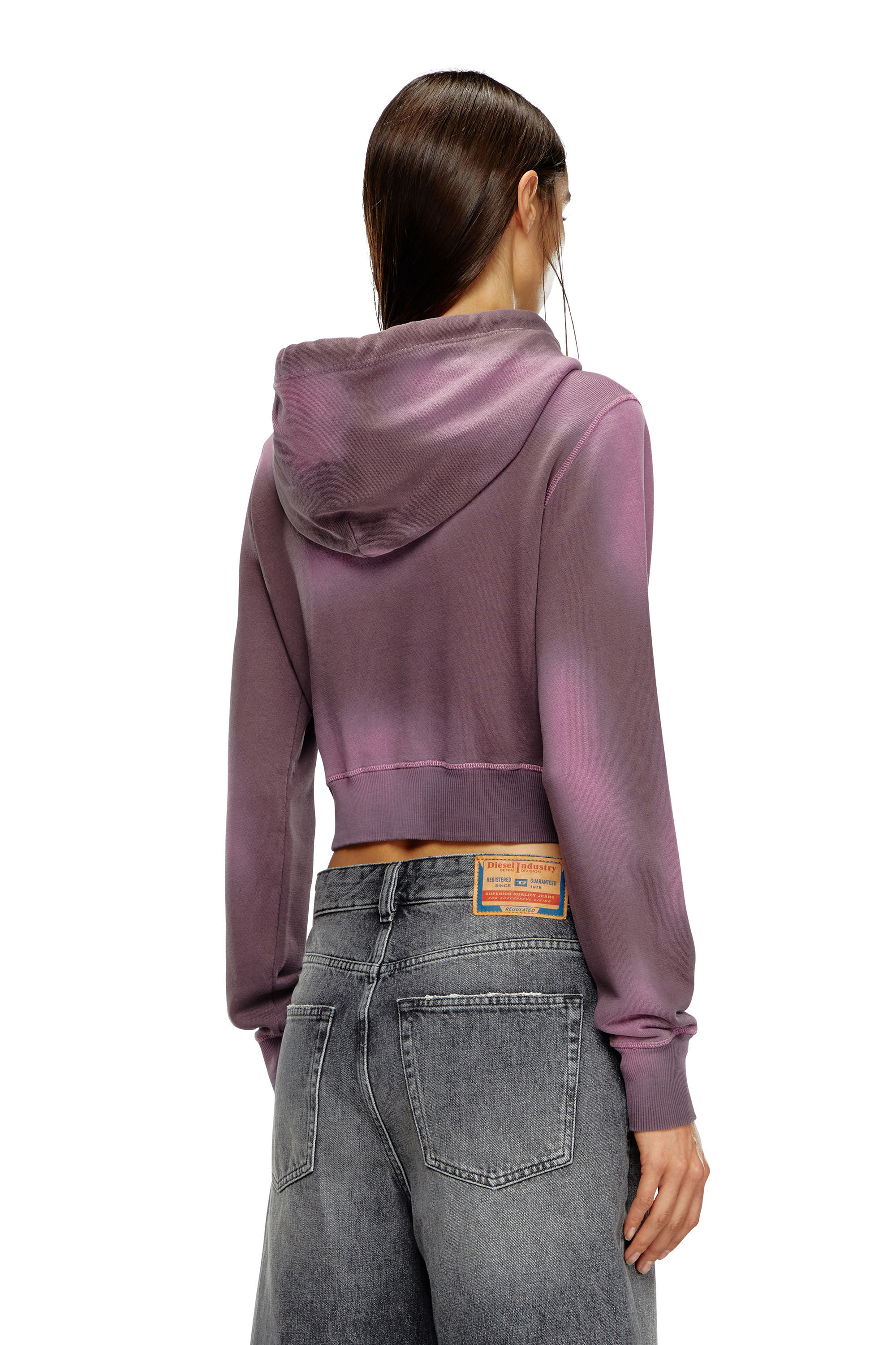 Diesel purple hoodie cheap