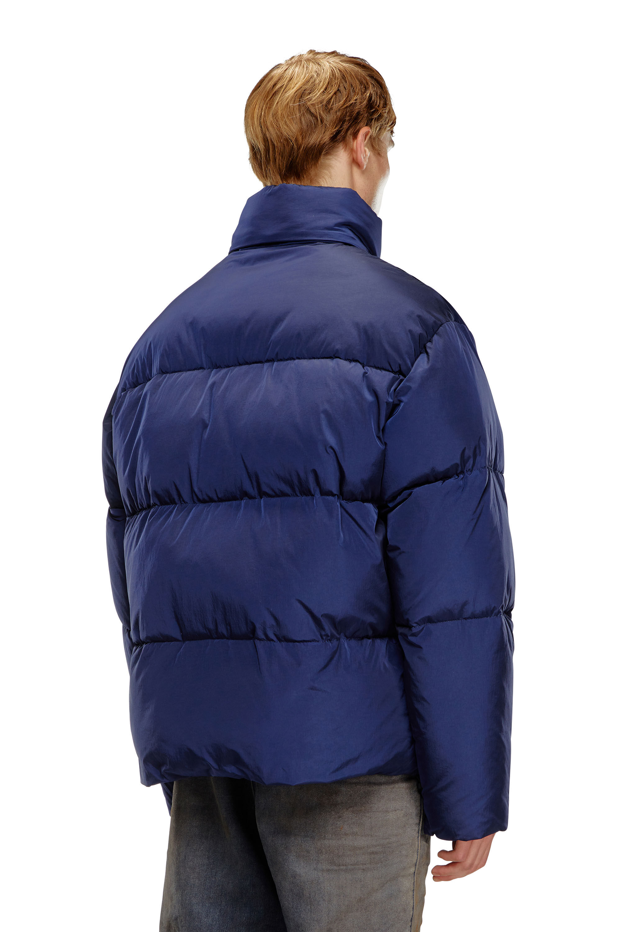 Diesel Denim Puffer Jacket Blue – ESSXNYC
