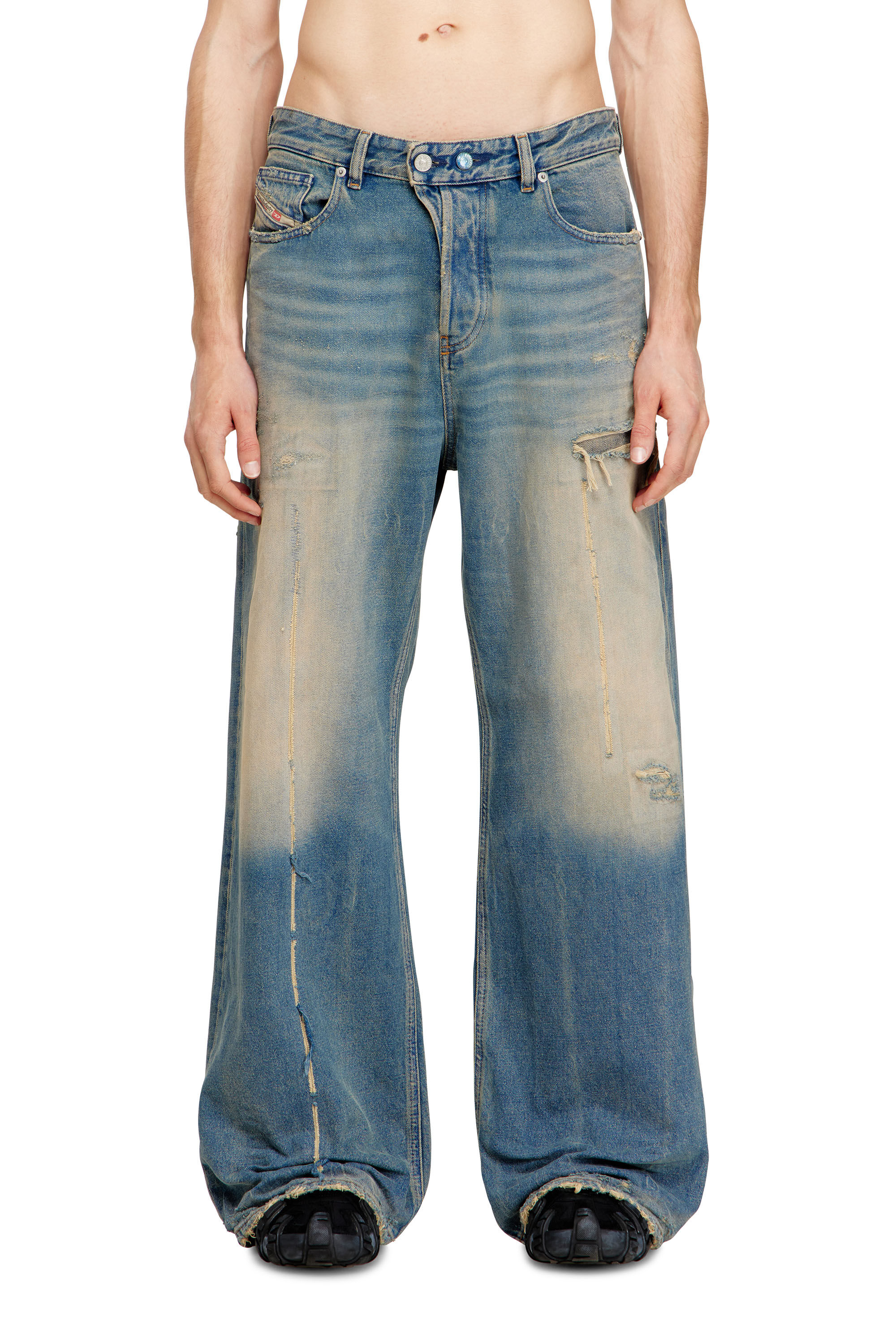 Women's Relaxed Jeans | Medium blue | Diesel 1996 D-Sire